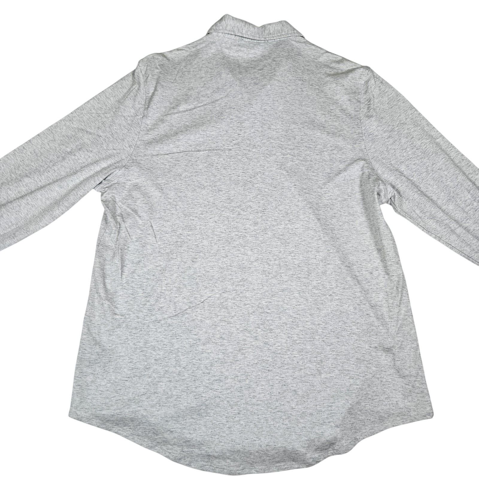 Saks Fifth Avenue Saks Fifth Avenue Jersey Button Front Shirt Size US XL / EU 56 / 4 - 2 Thumbnail