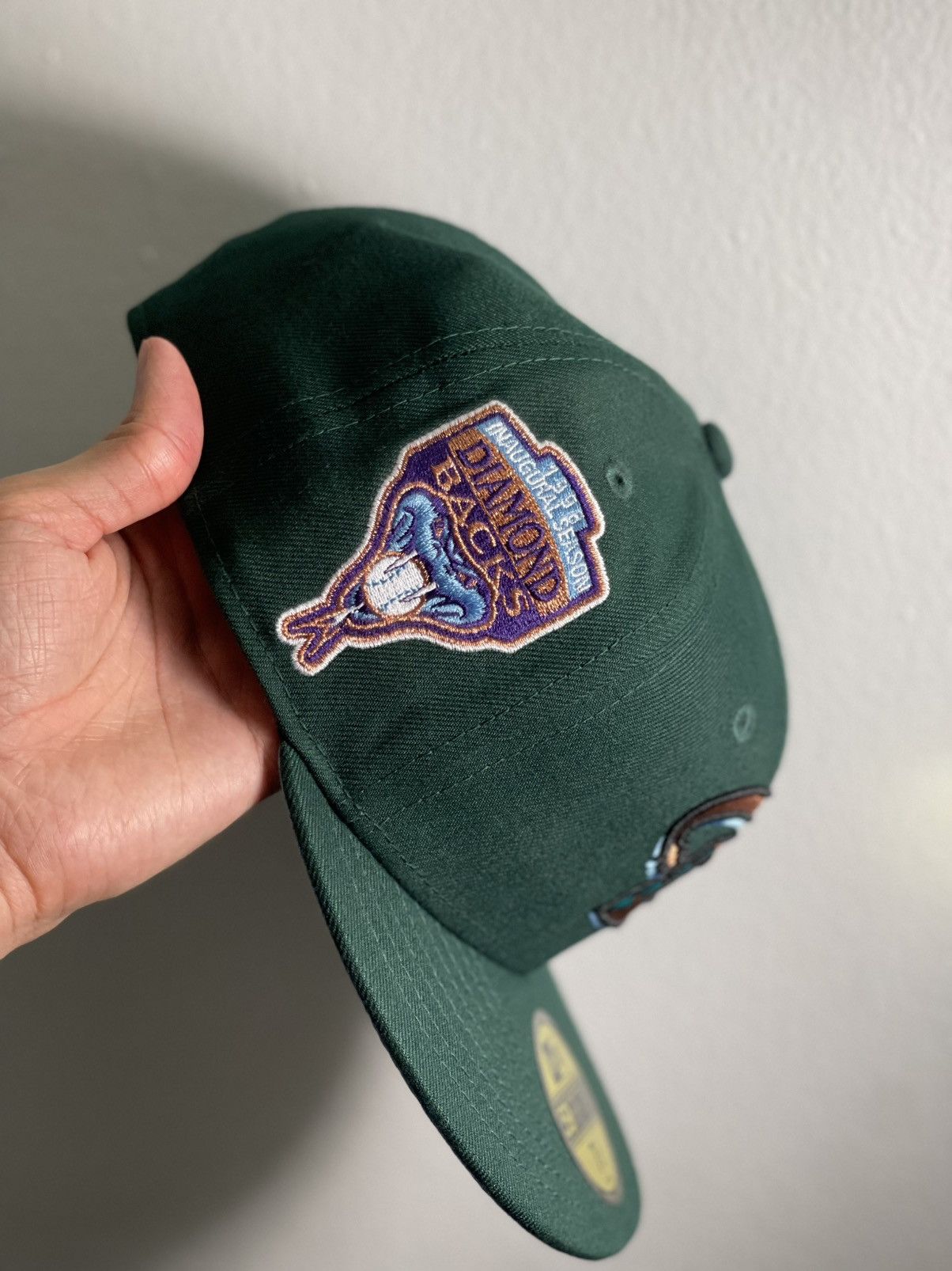 Hat Club × MLB × New Era 7 1/4 Hat Club Exclusive “OG Green Icy” Arizona Diamondbacks Size ONE SIZE - 3 Thumbnail