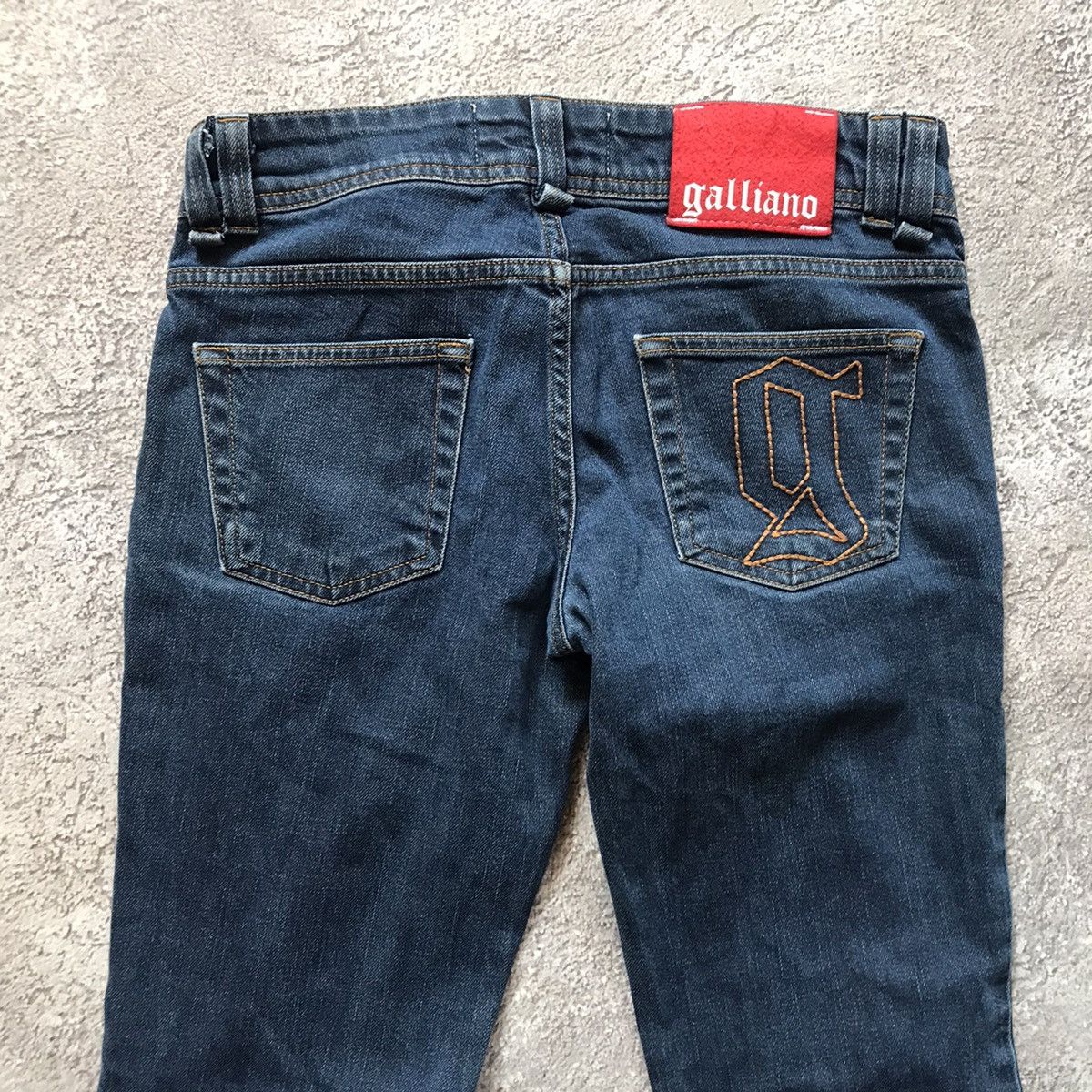 Vintage Vintage Y2K Baggy Wide Leg Jeans Thrashed Streetwear Logo 26 Size US 26 / EU 42 - 6 Thumbnail