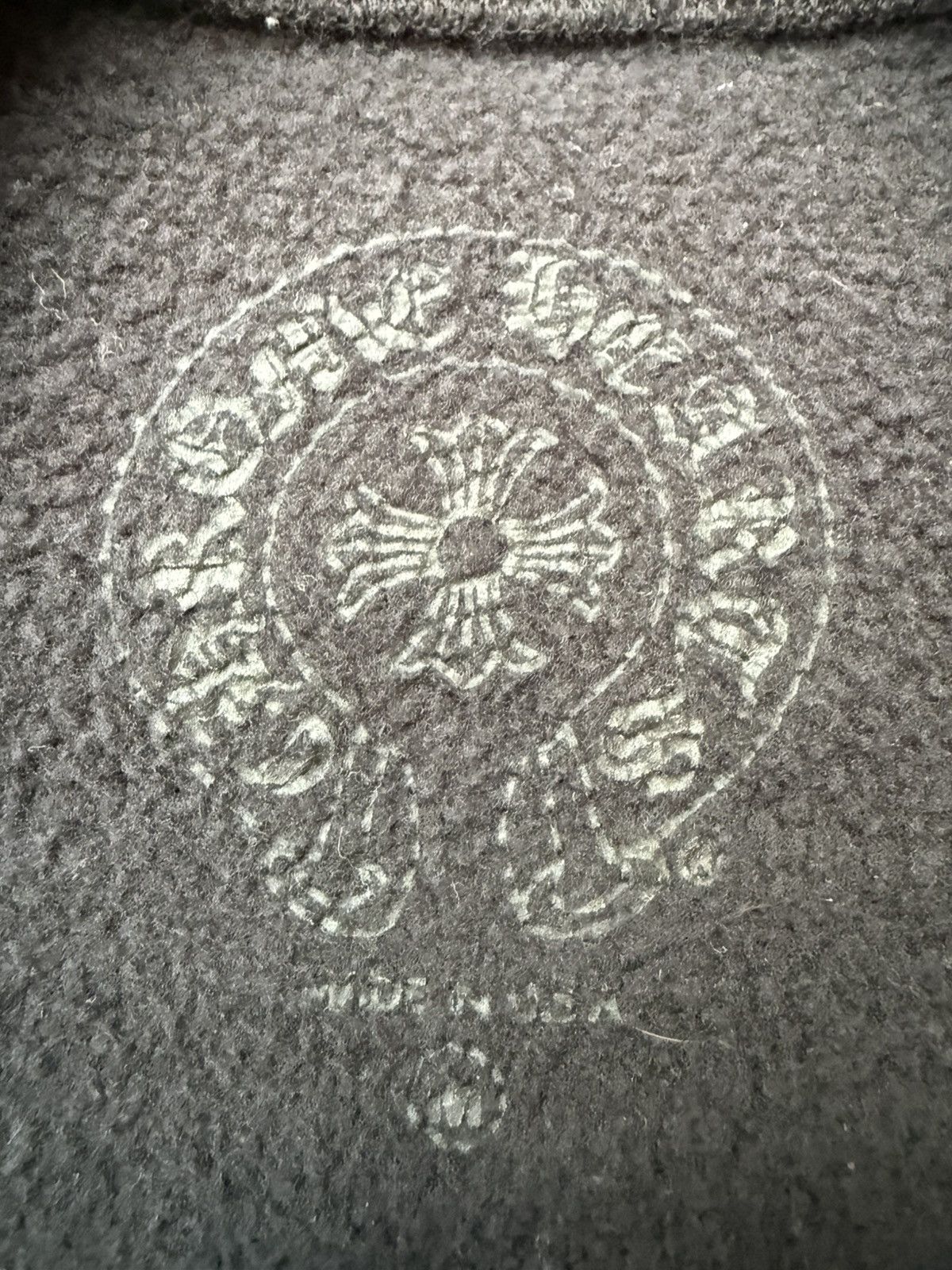 Chrome Hearts Chrome Hearts black scroll crew neck Size US M / EU 48-50 / 2 - 5 Thumbnail