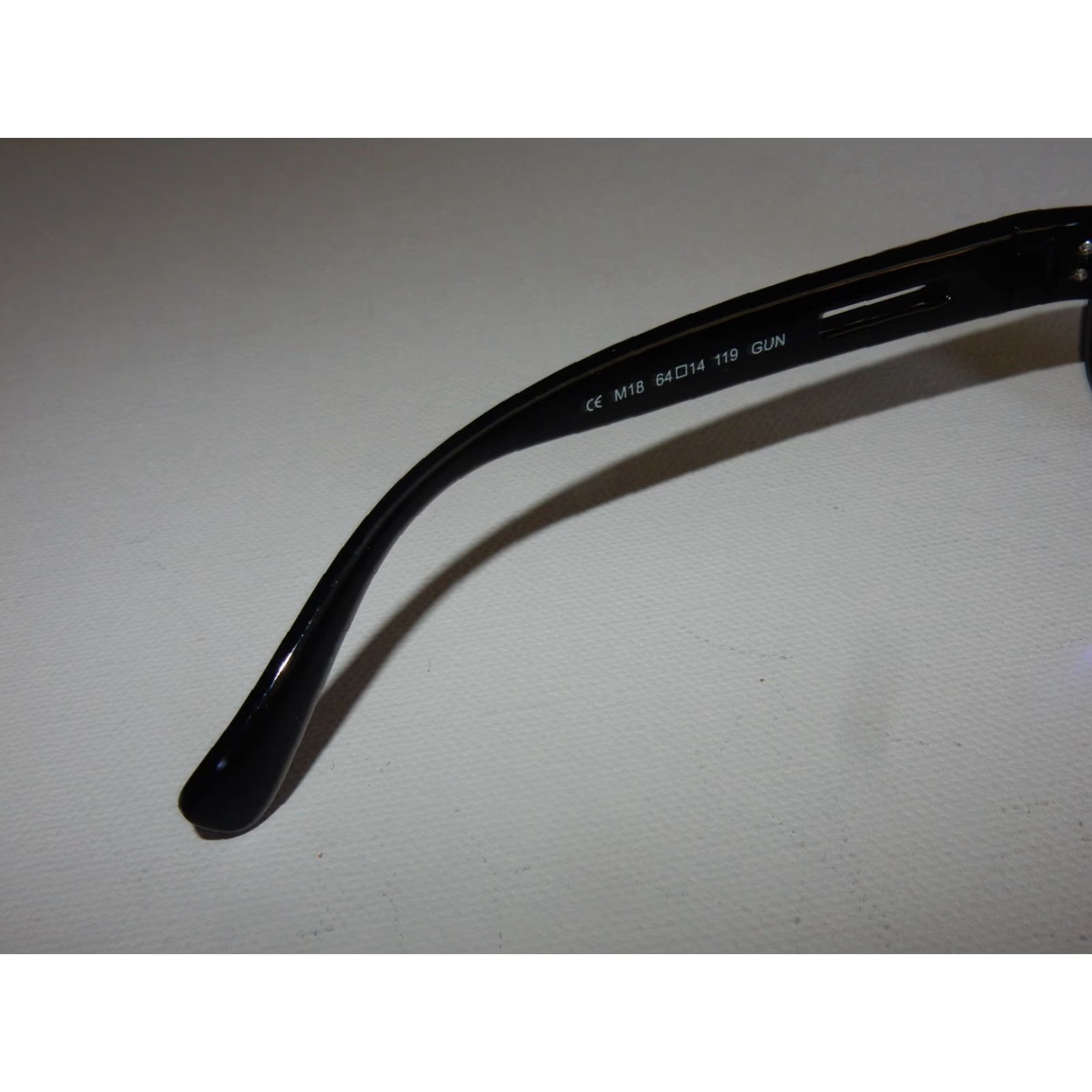 Vintage Kirkland Signature Aviator Sunglasses Frames Only Men Adult Medium Black Retro Style Size ONE SIZE - 4 Thumbnail