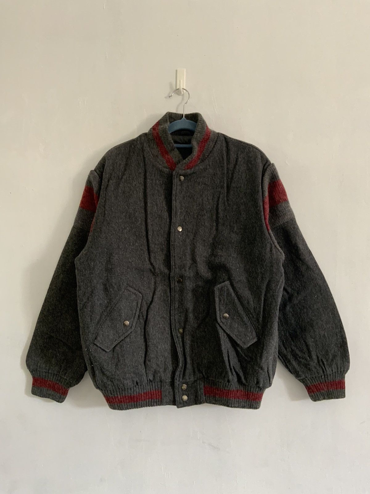 Japanese Brand West Rider Wool Winter Session Varsity Jacket Size US M / EU 48-50 / 2 - 1 Thumbnail