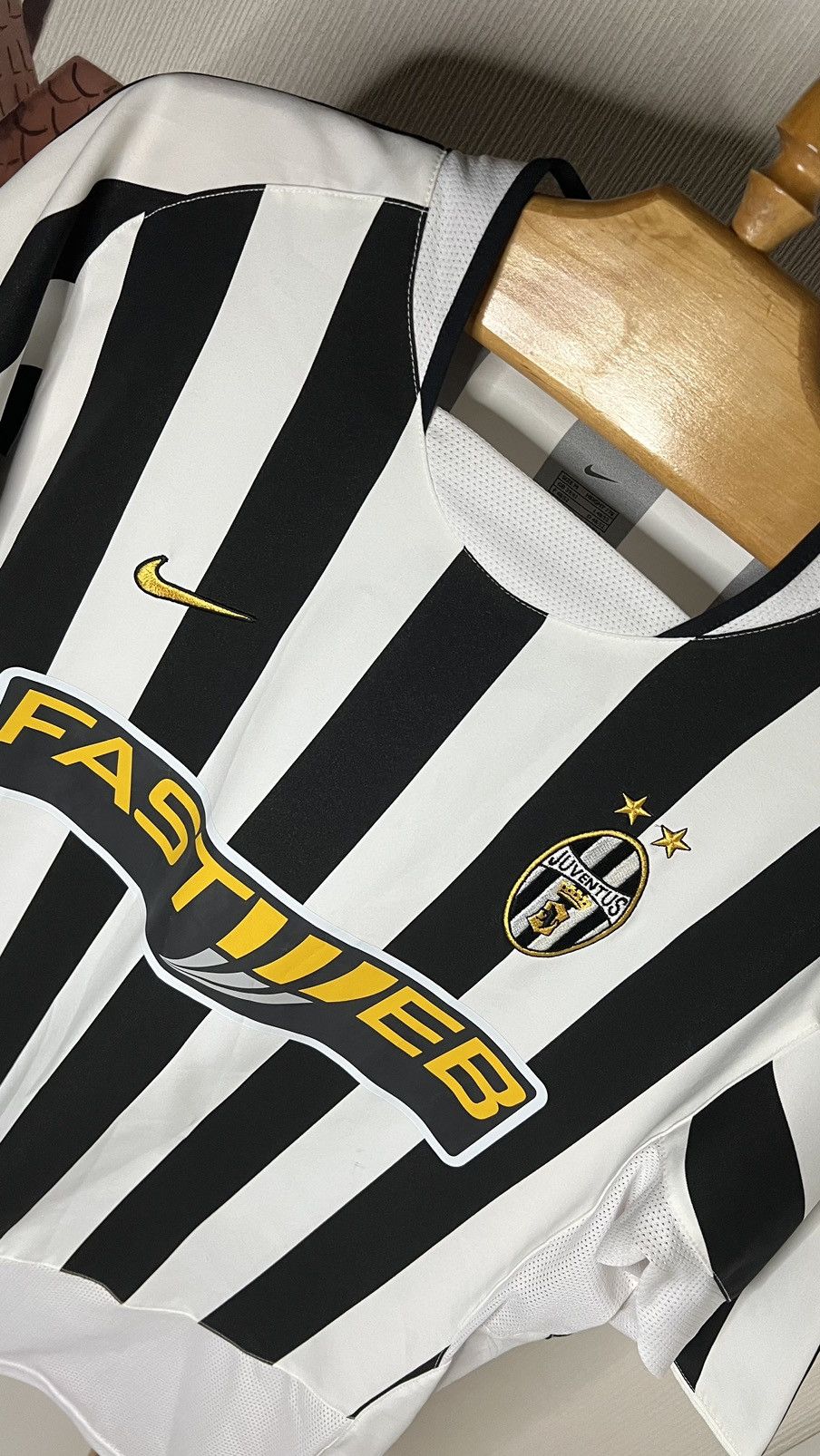 Nike × Vintage 2003-2004 FC juventus jersey by Nike Y2K vintage Size US M / EU 48-50 / 2 - 2 Thumbnail