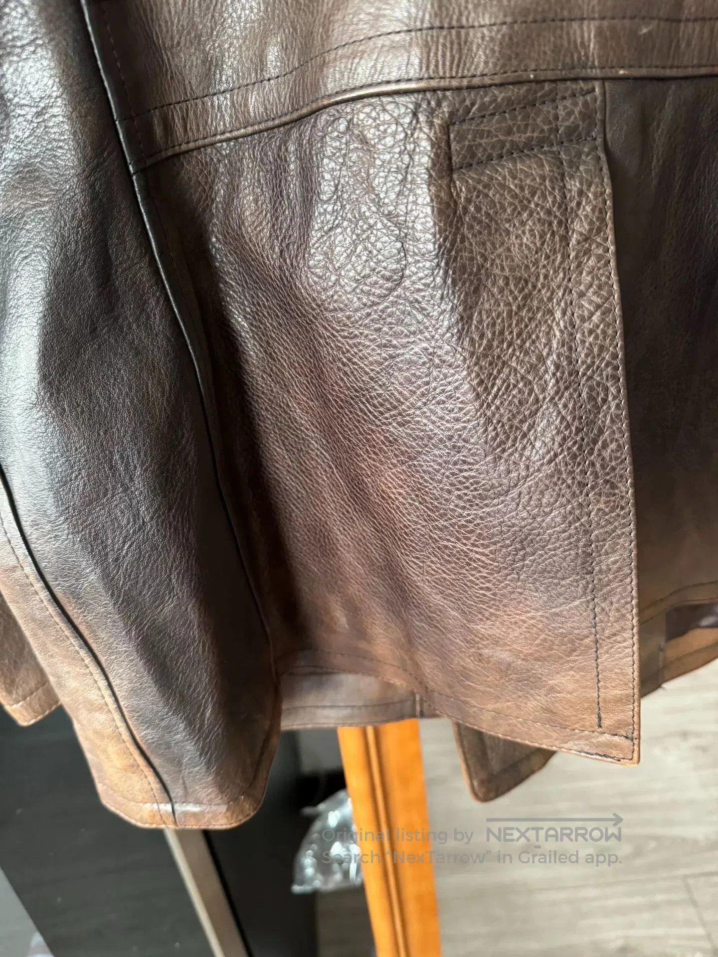 RRL Ralph Lauren vintage rrl leather jacket in medium size. Size US M / EU 48-50 / 2 - 6 Thumbnail