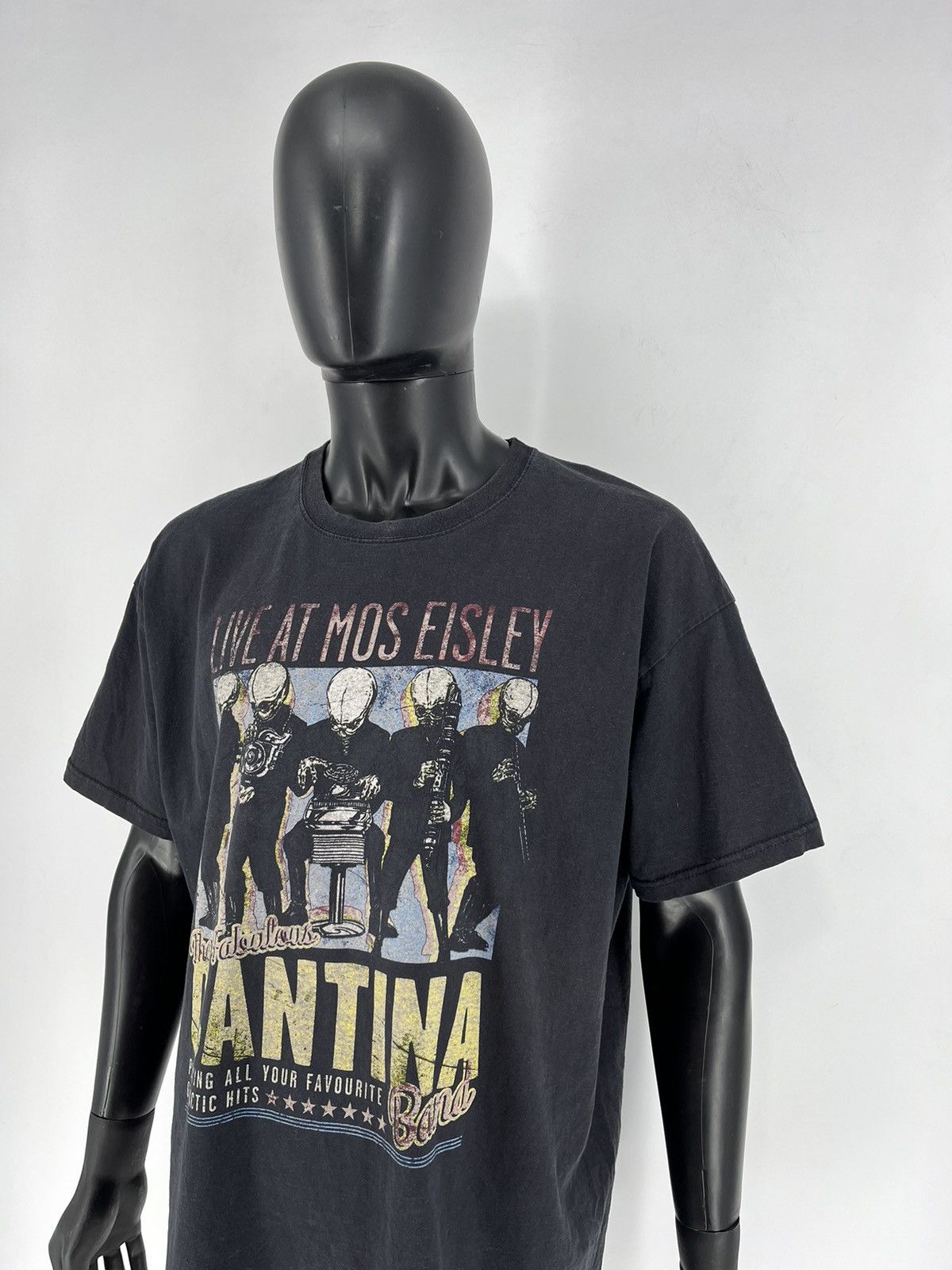 Star Wars Vintage Star Wars Cantina Band Live At Mos Eisley Tour Tee Size US XXL / EU 58 / 5 - 4 Thumbnail