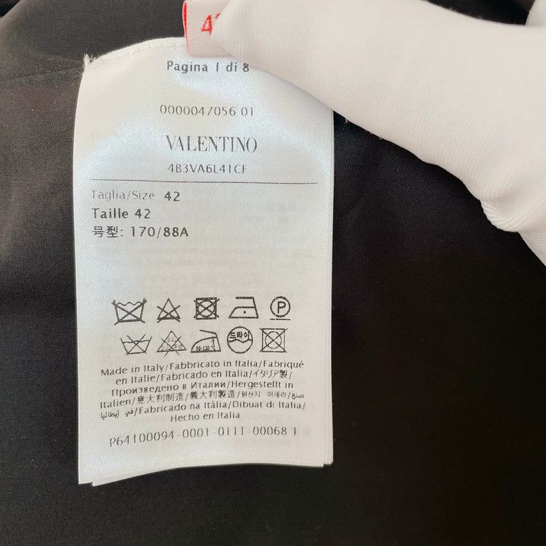 Other Valentino Black openwork dress Size S / US 4 / IT 40 - 8 Thumbnail