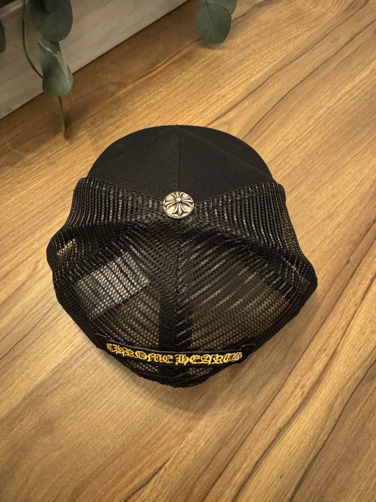 Chrome Hearts Chrome Hearts Plus Cross Seal Stamp Trucker Hat Size ONE SIZE - 3 Thumbnail