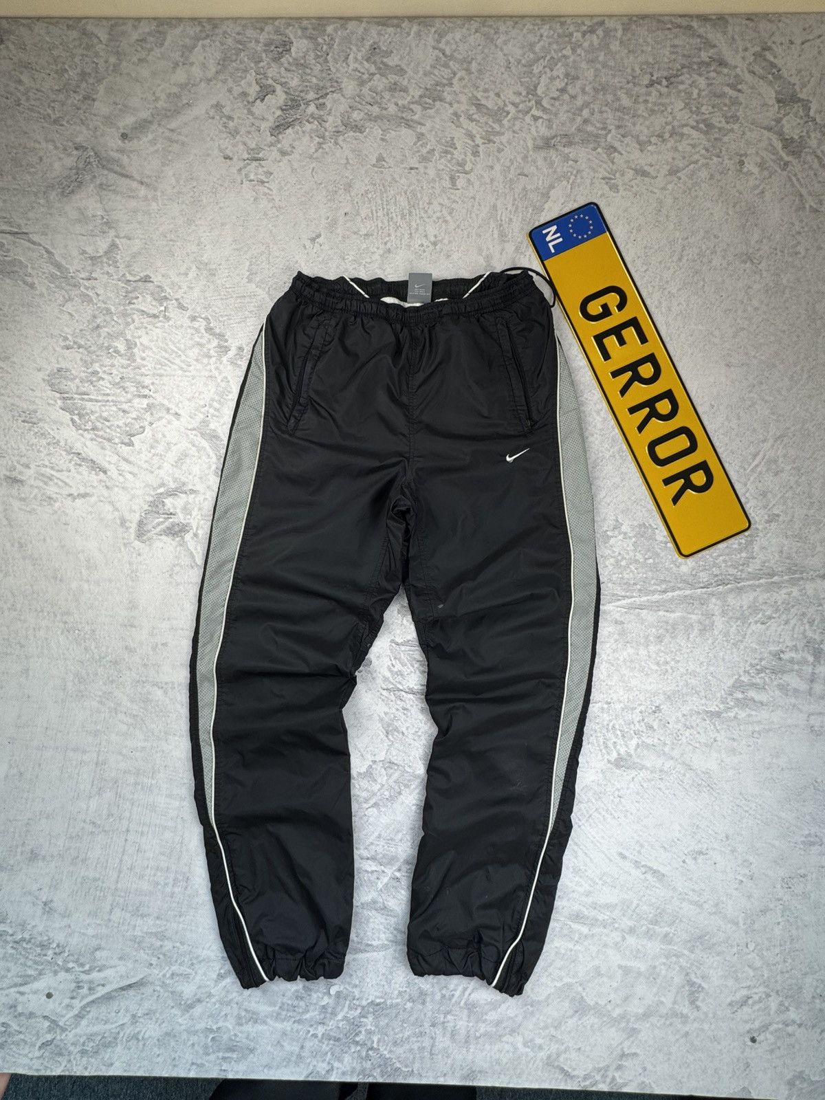 Nike × Vintage NIKE VINTAGE BASIC LOGO OVERSIZE BAGGY PANTS Size US 32 / EU 48 - 2 Thumbnail