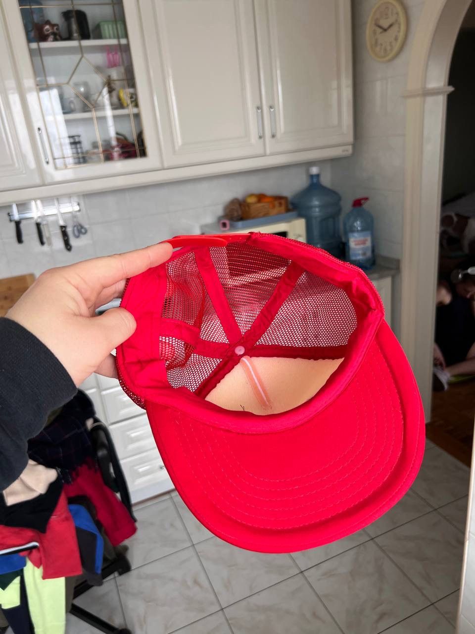 Marlboro Vintage 1990s Marlboro Racing Team Cap Hat Mesh Truckers RED Size ONE SIZE - 3 Thumbnail