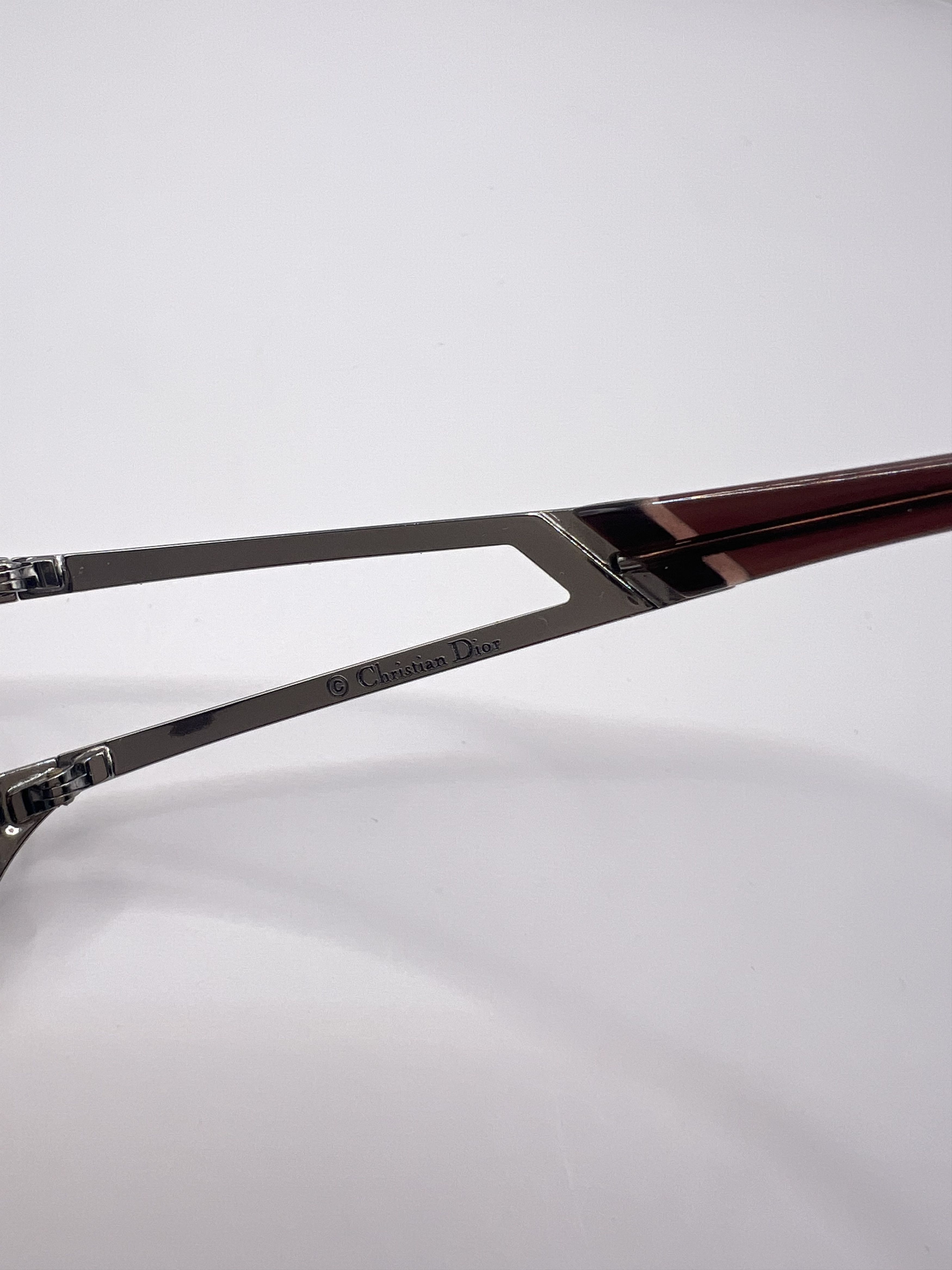 Dior Dior " Diorissimo 1 " silver sunglasses Size ONE SIZE - 10 Thumbnail