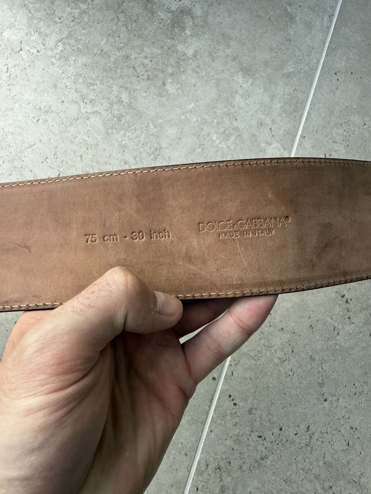 Dolce & Gabbana Dolce&Gabbana Belt Size ONE SIZE - 6 Thumbnail