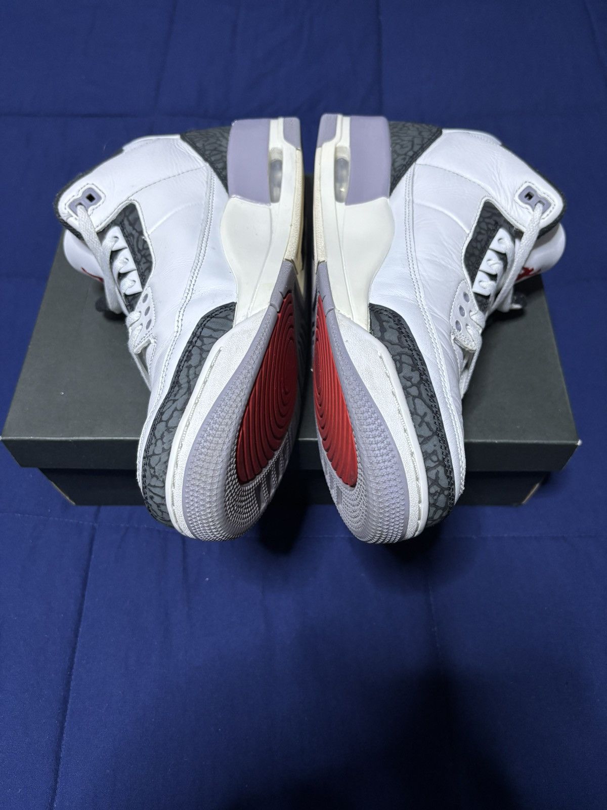 Jordan Brand Jordan 3 Retro Cement Grey 2024 Size 12 Size US 12 / EU 45 - 3 Thumbnail