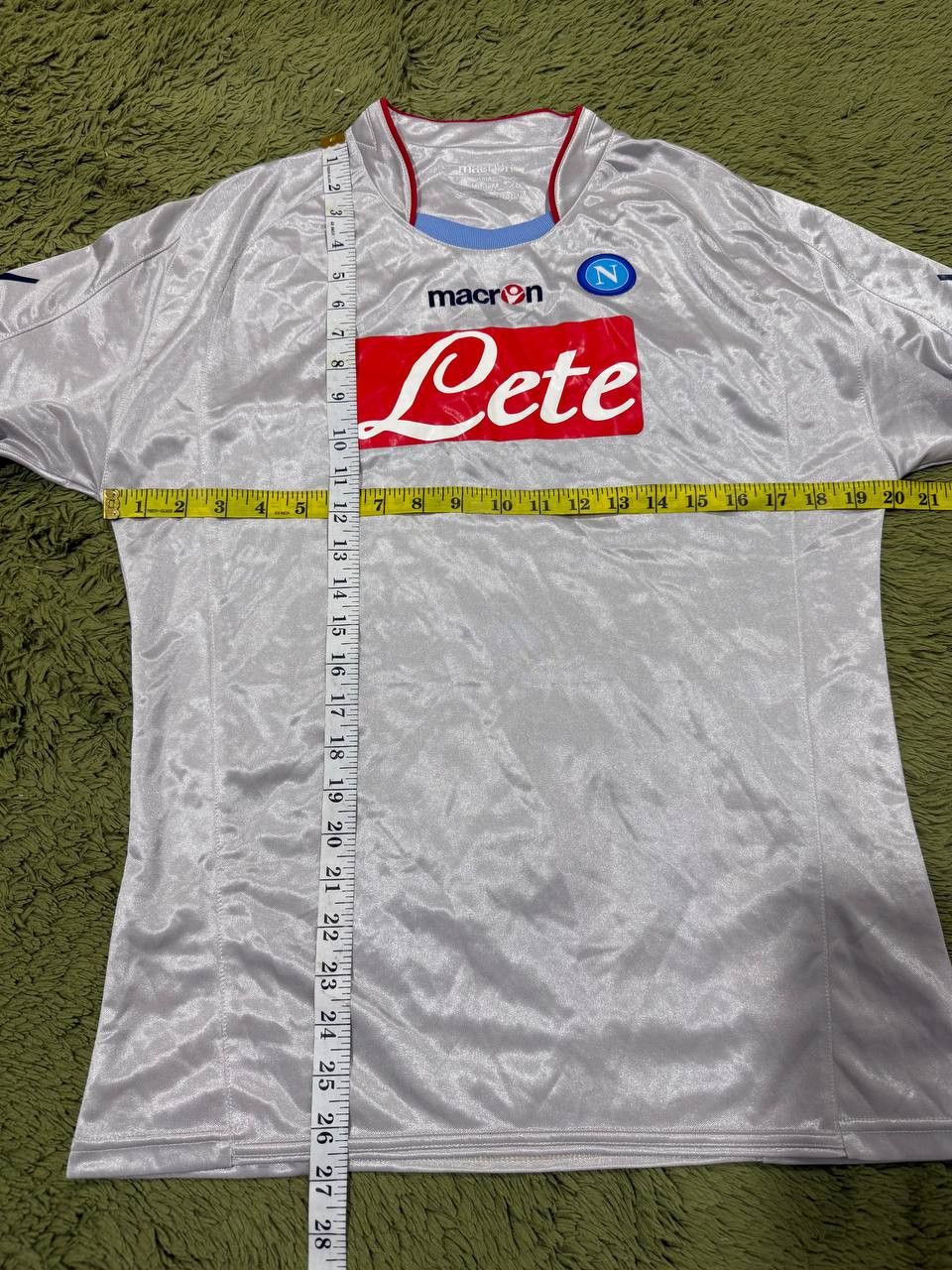 Macron 2009/10 NAPOLI MACRON AWAY SHIRT JERSEY Size US M / EU 48-50 / 2 - 8 Thumbnail
