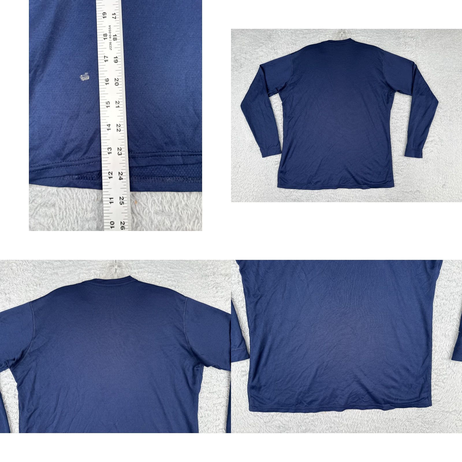 Patagonia Patagonia Shirt Men Small Blue Long Sleeve Crew Neck Polyester Blend READ Mens Size US S / EU 44-46 / 1 - 9 Thumbnail