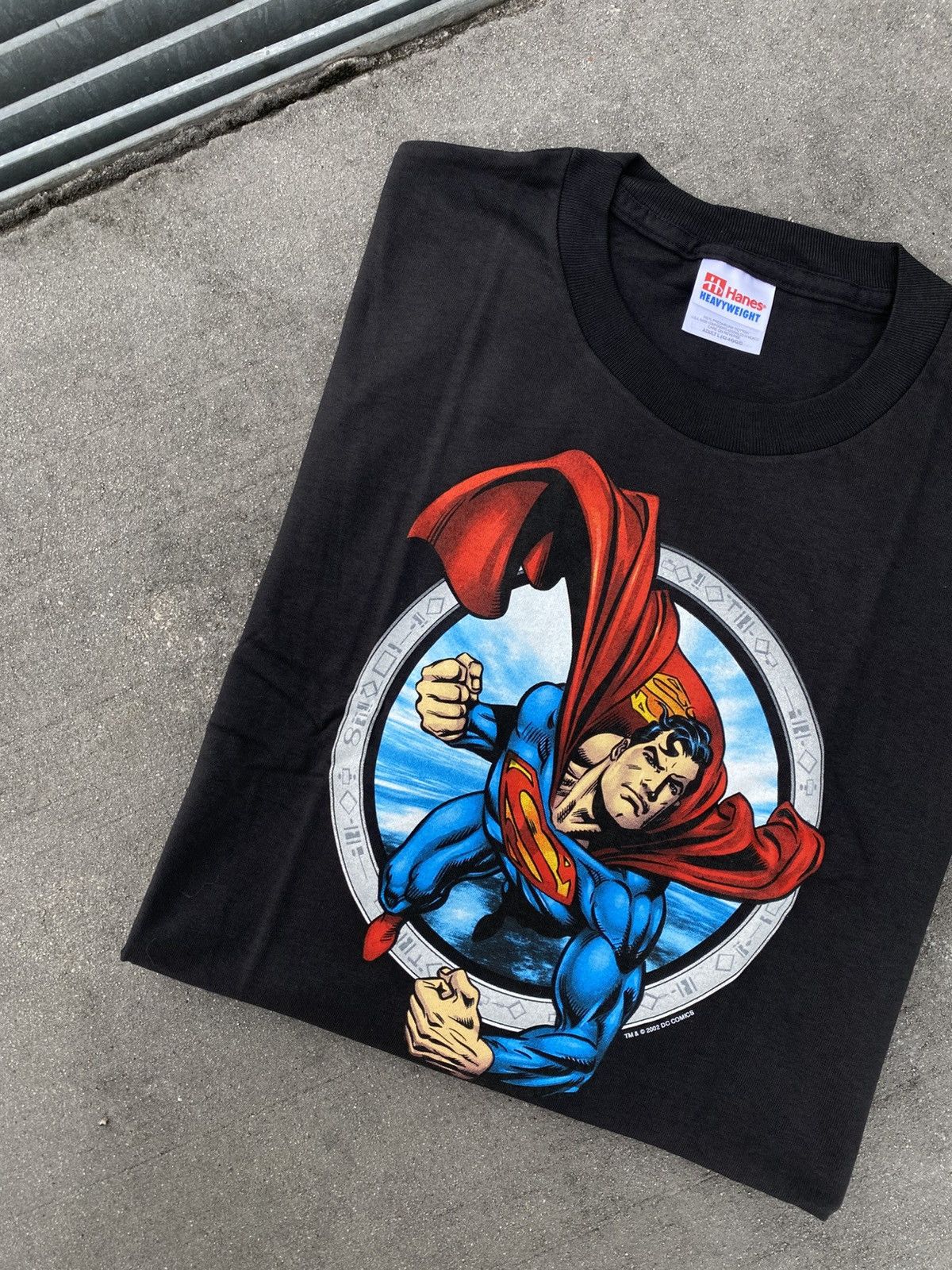 DC Comics Vintage Rare Superman Graphitti © 2002 DC Comics Size US XL / EU 56 / 4 - 5 Thumbnail