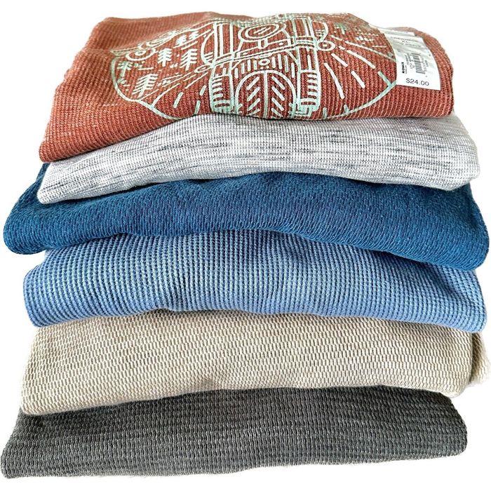 Sonoma Lot Of 6 Men’s Long Sleeve Thermal Shirts Sonoma Route 66 Hi ...