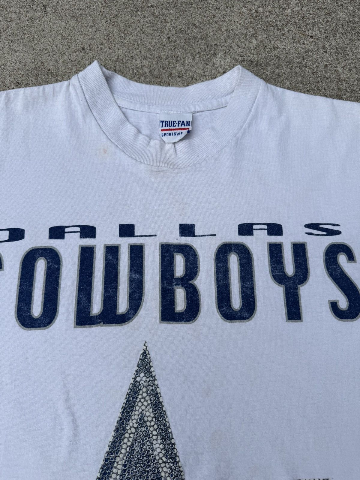 NFL × Vintage Vintage 90’s 1996 NFL Dallas Cowboys Graphic Tee Men’s S Size US S / EU 44-46 / 1 - 5 Thumbnail