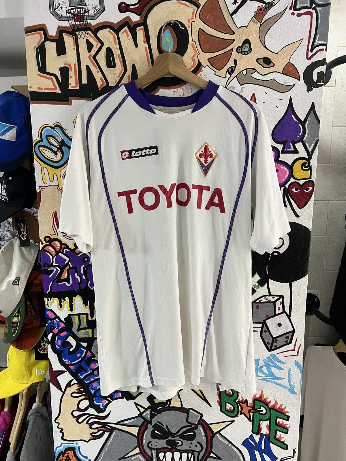 Fiorentina Toyota Lotto 2005-07 Away Jersey