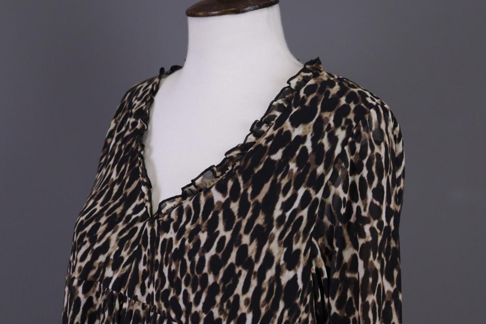 True Religion True Religion Multicolor Animal Printed Midi Dress Size S Size S / US 4 / IT 40 - 9 Thumbnail