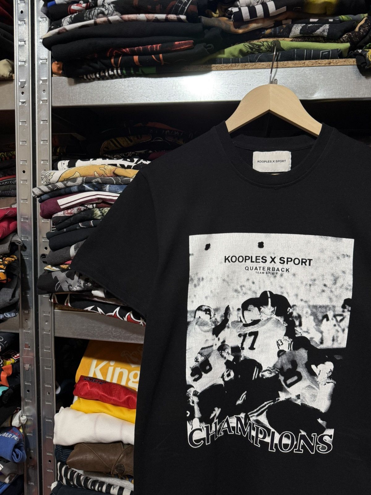 The Kooples Luxury The Kooples x Sport Quaterback Team Spirit T-Shirt Size US S / EU 44-46 / 1 - 3 Thumbnail