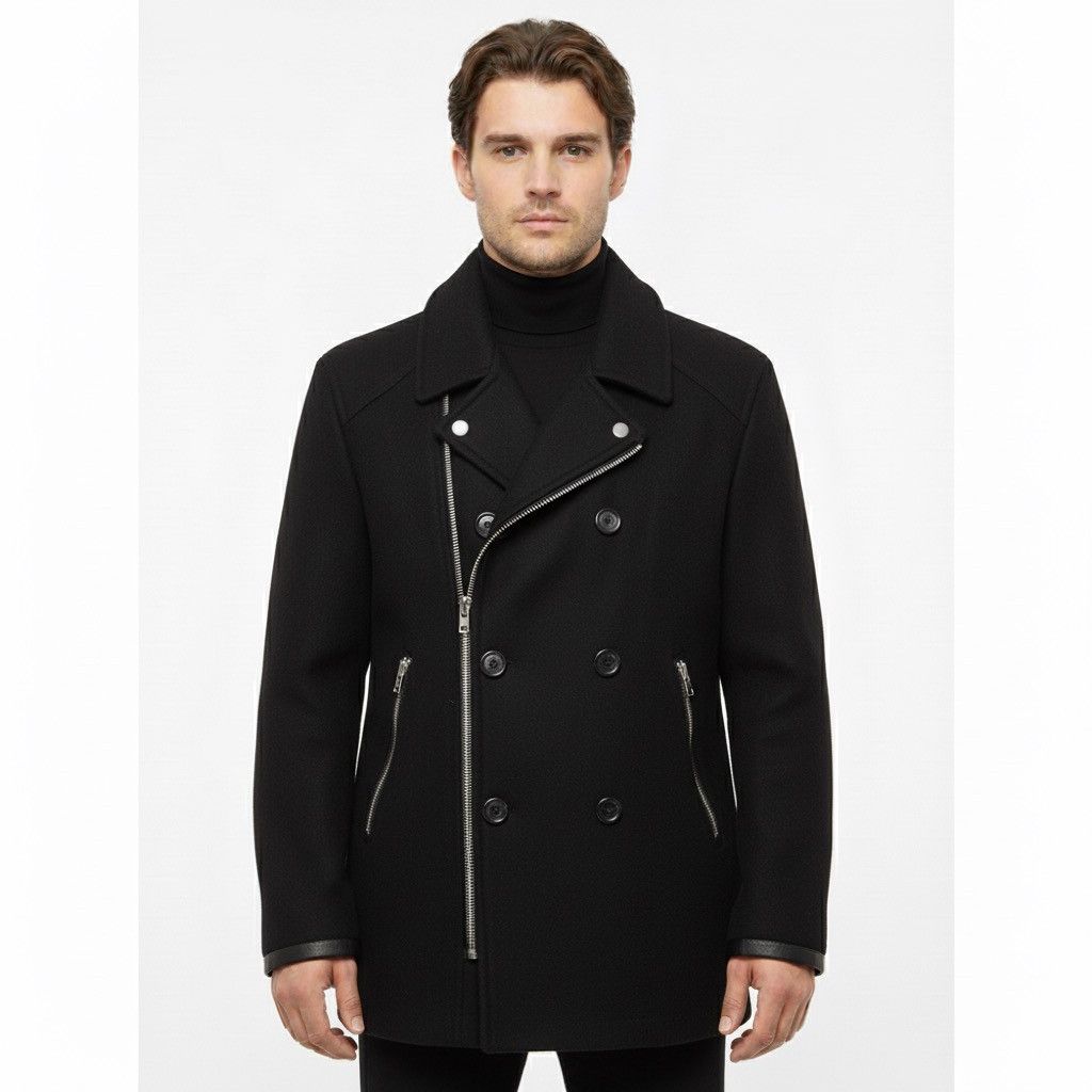 Le Grande Bleu (L.G.B.) Rider Edge Rupert Wool Gothic Jacket Z102 Size US L / EU 52-54 / 3 - 3 Thumbnail