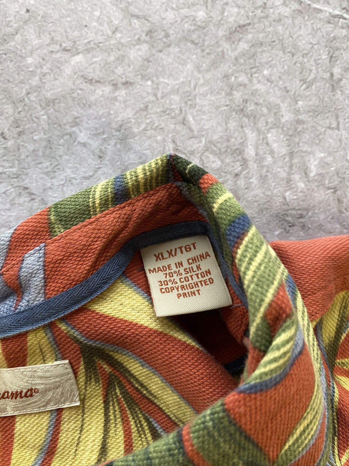 Tommy Bahama × Vintage Rare Tommy Bahama Hawaiian Floral Graphic Camp Shirt Silk Size US XL / EU 56 / 4 - 9 Thumbnail