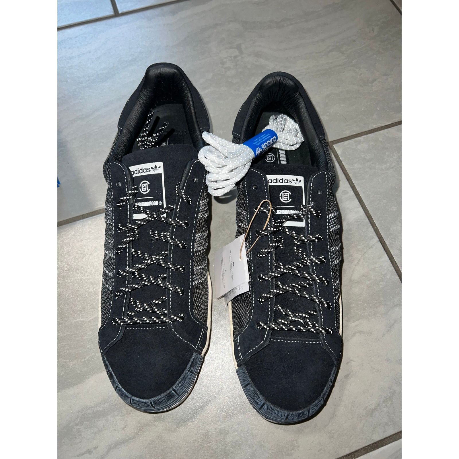 Adidas adidas Superstar CLOT × Neighborhood 12.5M Size US 12.5 / EU 45-46 - 3 Thumbnail