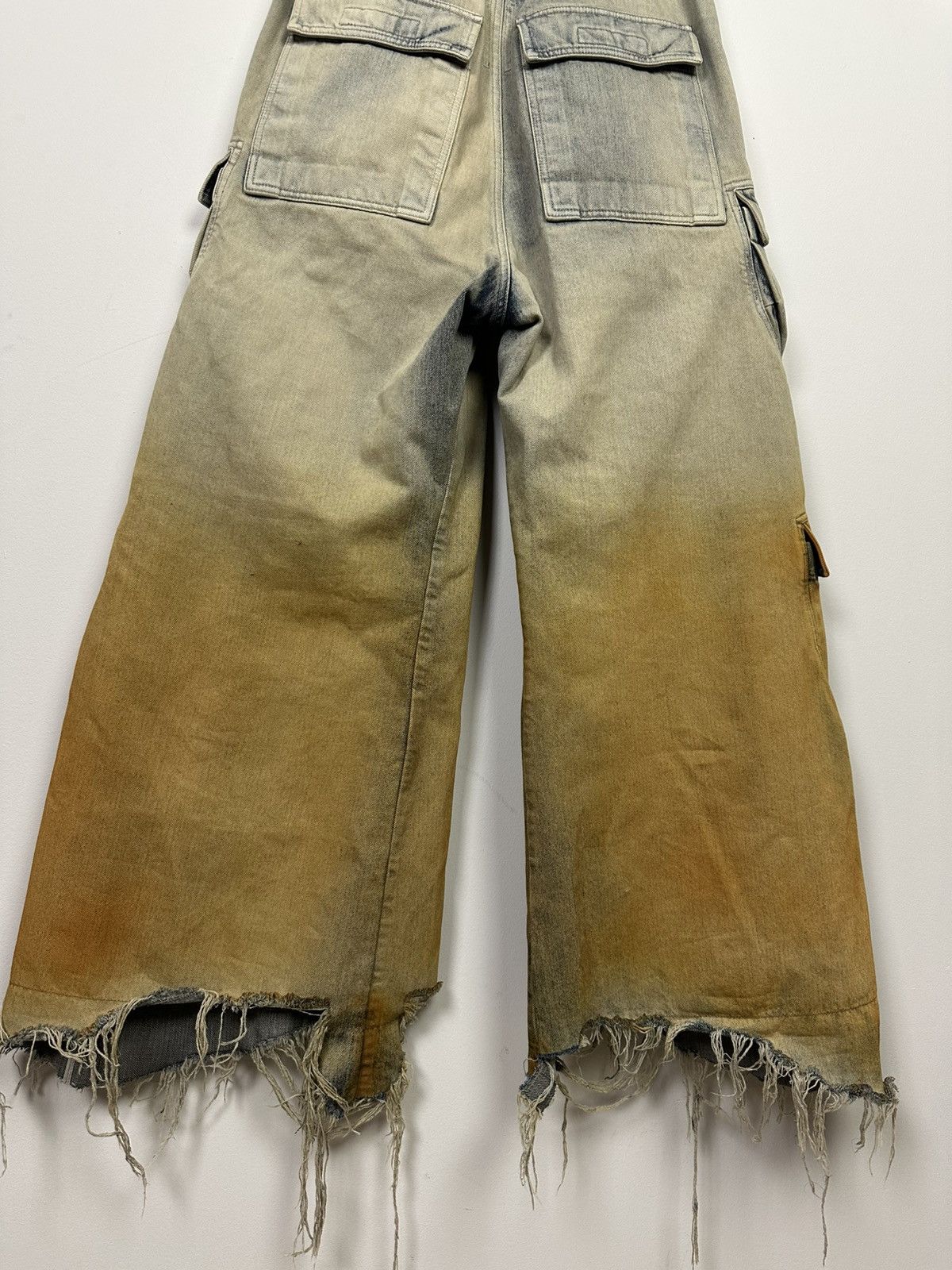 Rick Owens Drkshdw DRKSHDW Ombre Degrade Cargobelas Size US 34 / EU 50 - 6 Thumbnail