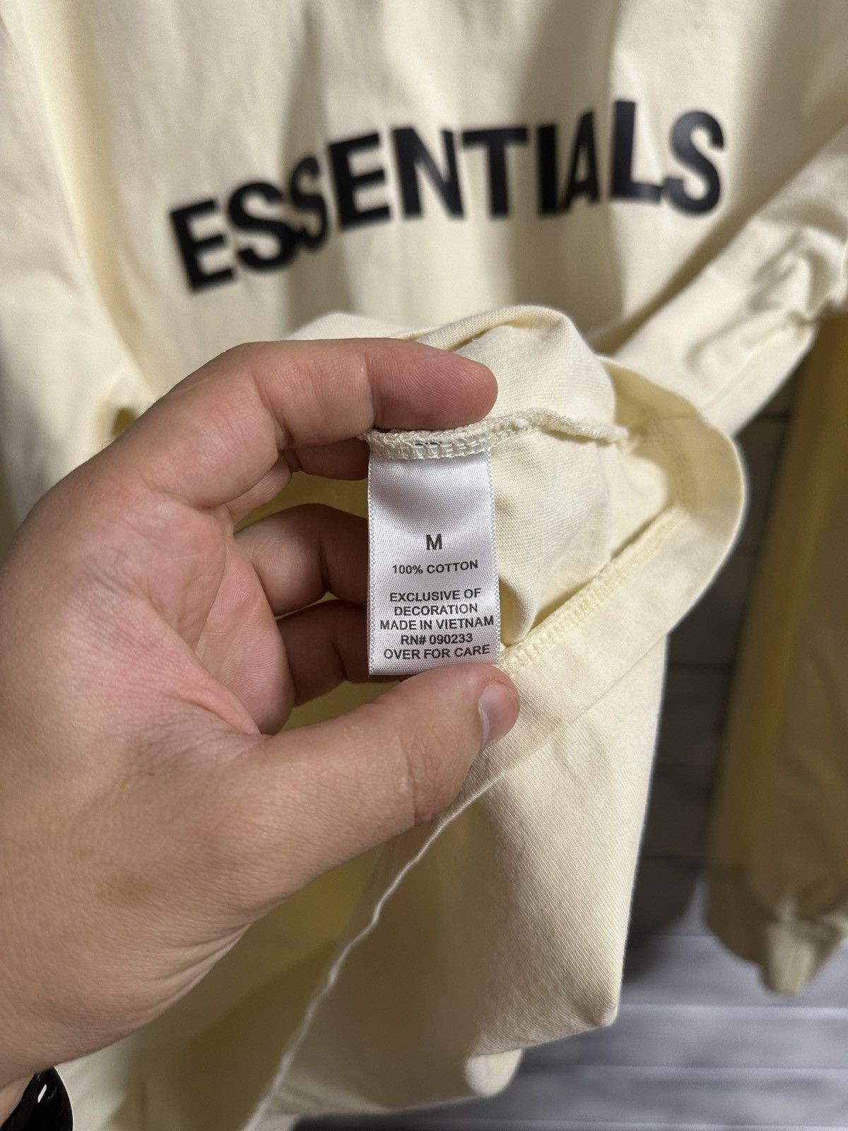 Essentials Rare Long-Sleeve Fear Of God Essentials FOG Size US M / EU 48-50 / 2 - 10 Thumbnail