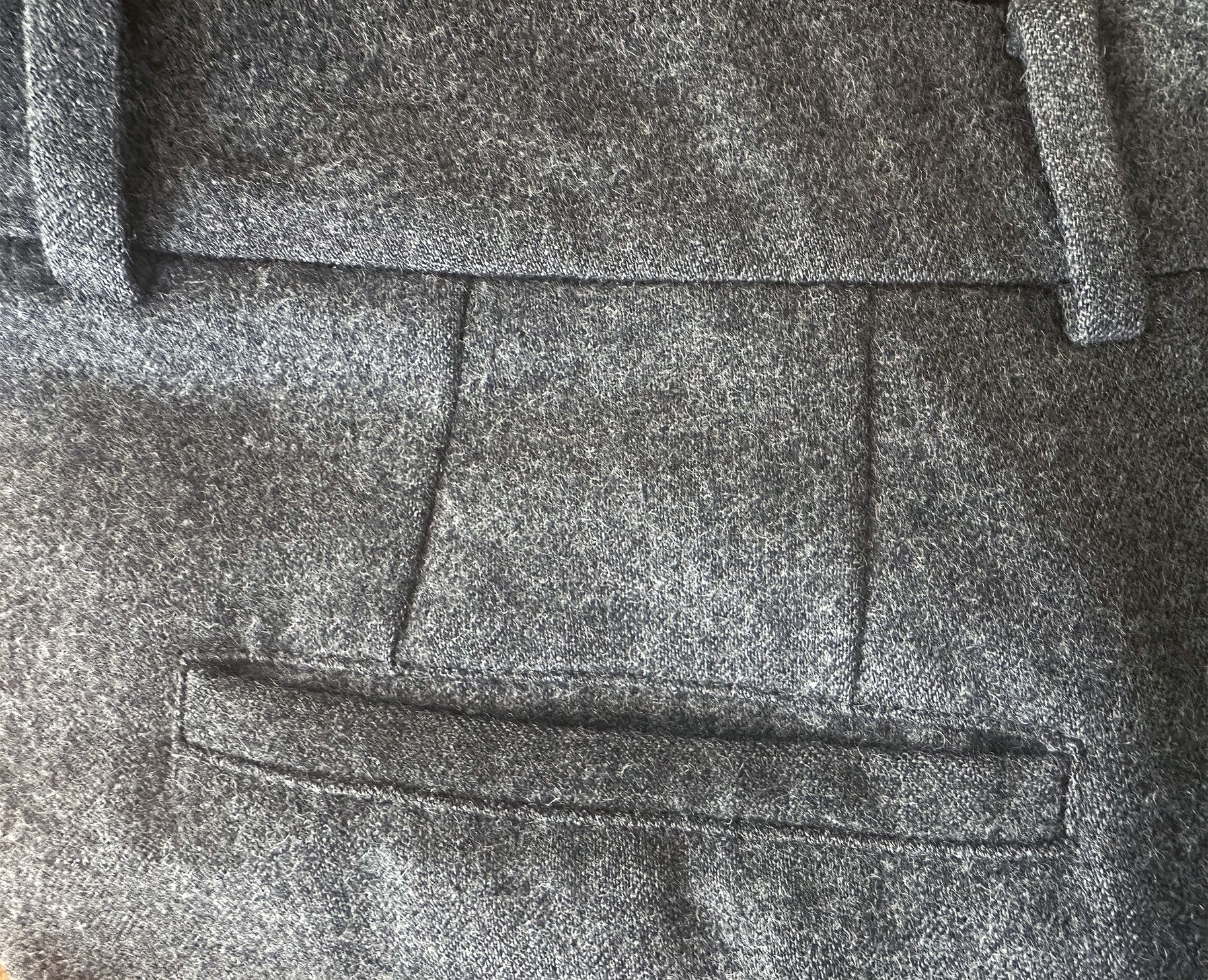 Maison Margiela Archival wool/cashmere trousers 2001/02 50 Size US 34 / EU 50 - 6 Thumbnail