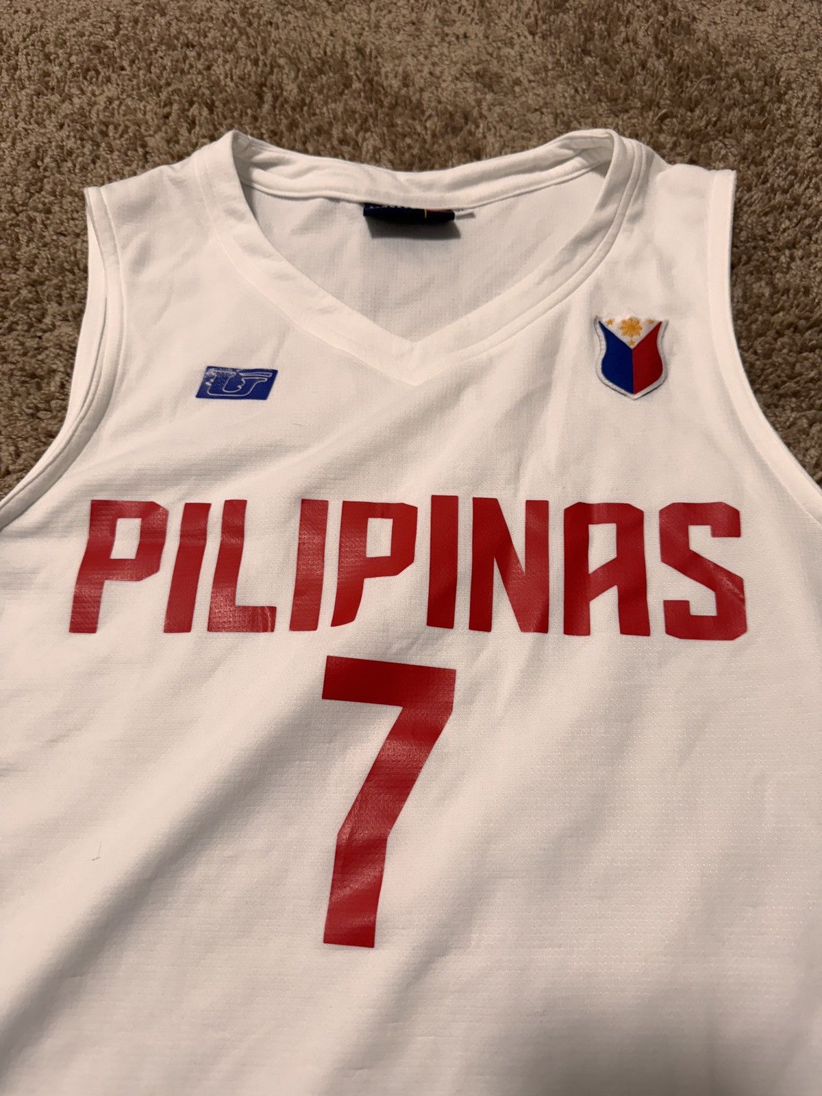 Other Gilas Pilipinas Basketball Jersey Mens XLPhilippines #7 Size US XL / EU 56 / 4 - 3 Thumbnail