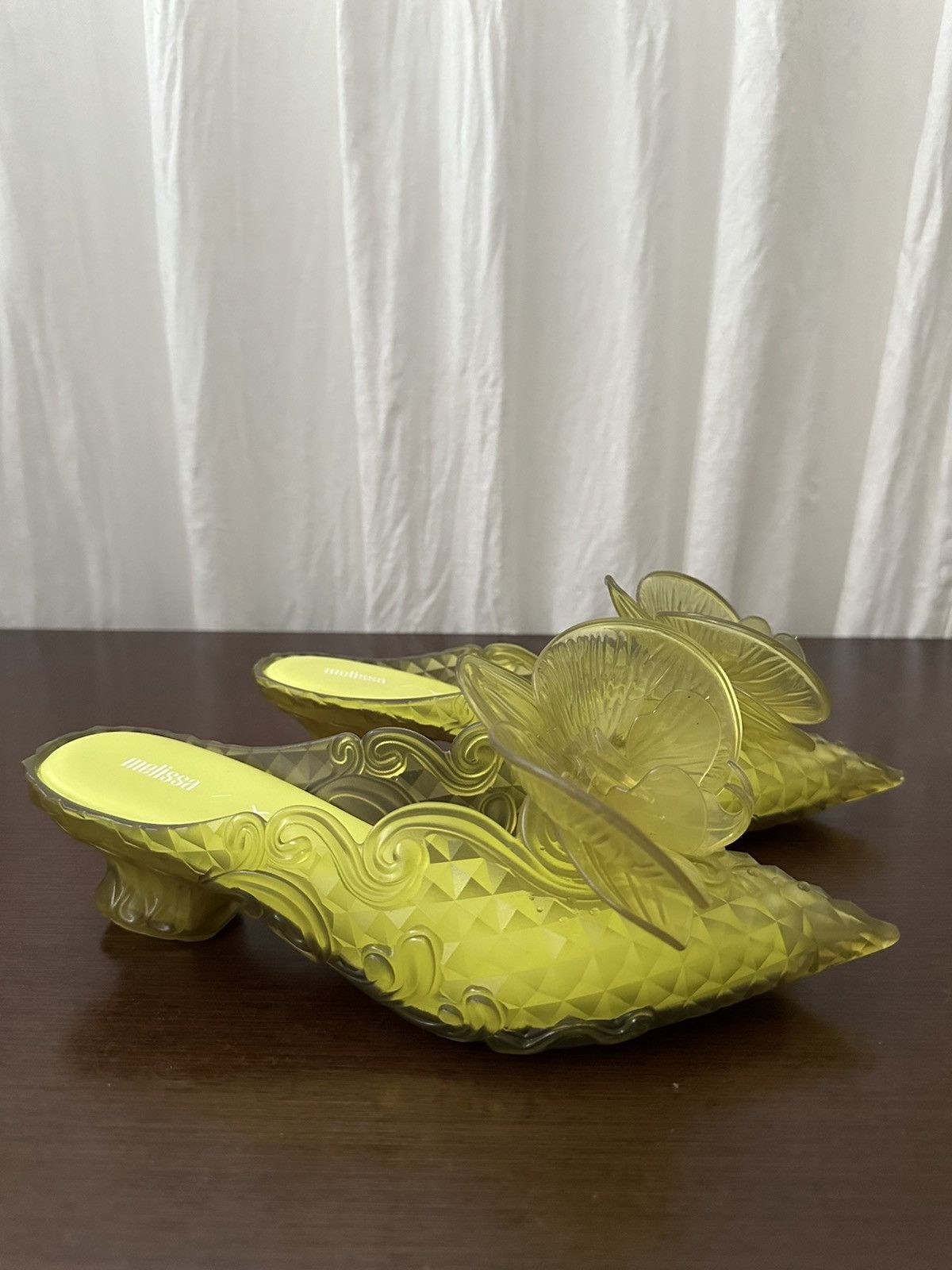 【専用】melissa / Y PROJECT イエローミュール Y/Project x Melissa PVC Mules Shoes - Yellow | Garmentory