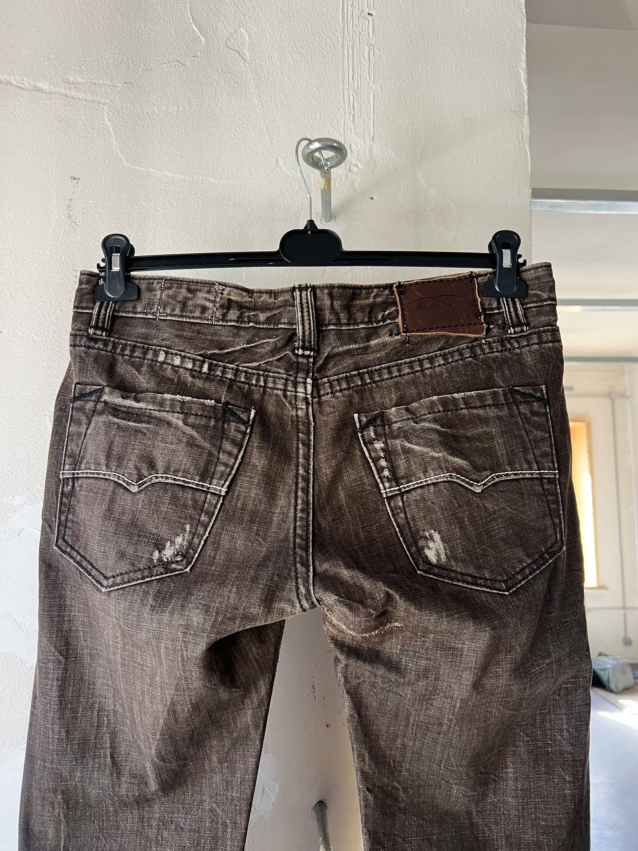 Hugo Boss Hugo Orange Line Distressed Repaired Jeans Pants Size US 34 / EU 50 - 4 Thumbnail