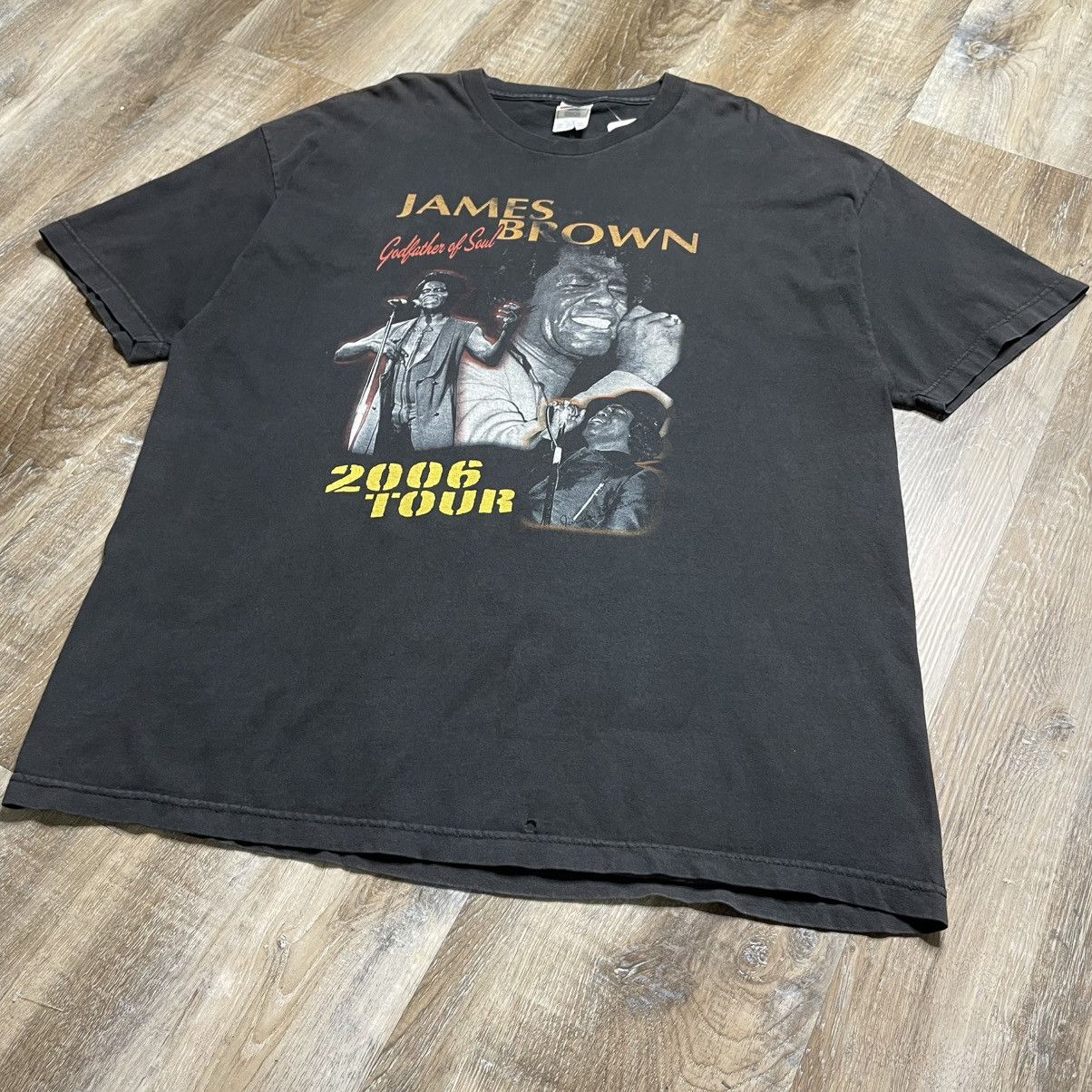 AAA 2006 James Brown Vintage Band Tee Shirt Mens 2XL Tour Rap Size US XXL / EU 58 / 5 - 5 Thumbnail