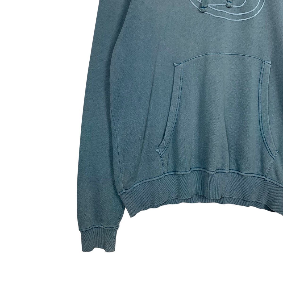 Diesel DIESEL Big Logo Pullover Hoodie Sweatshirt #2528-C114 Size US XXL / EU 58 / 5 - 3 Thumbnail