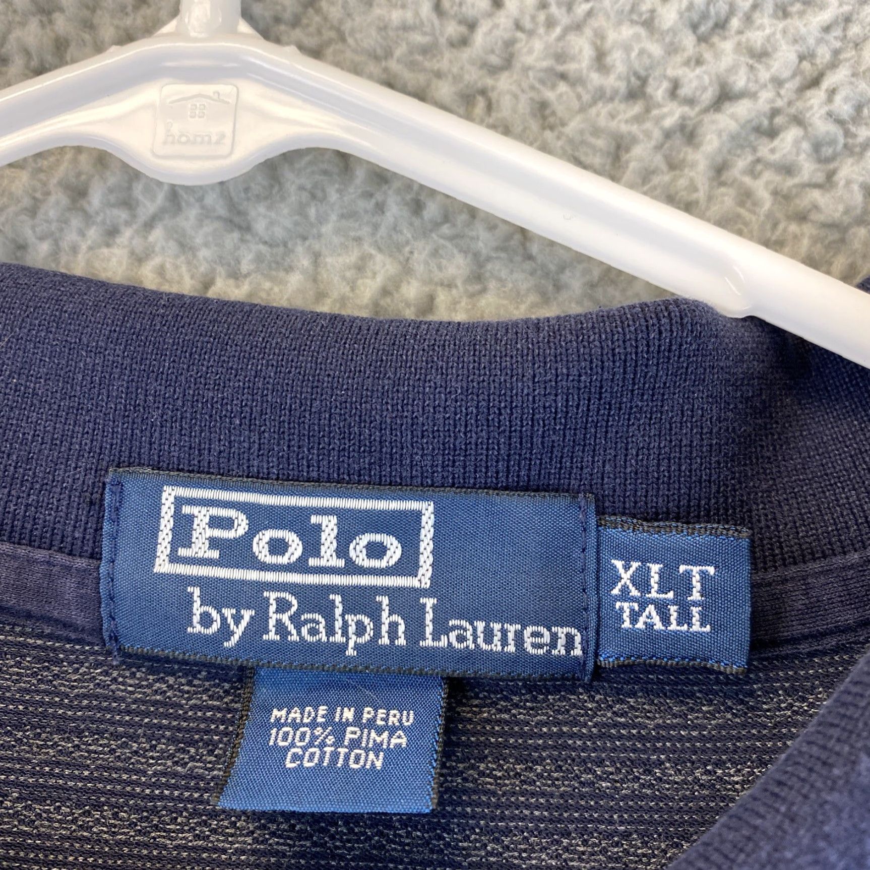 Polo Ralph Lauren Polo Ralph Lauren Big & Tall Long Sleeve Button-Up Shirt Navy Golf XL Mens Size US XL / EU 56 / 4 - 3 Thumbnail