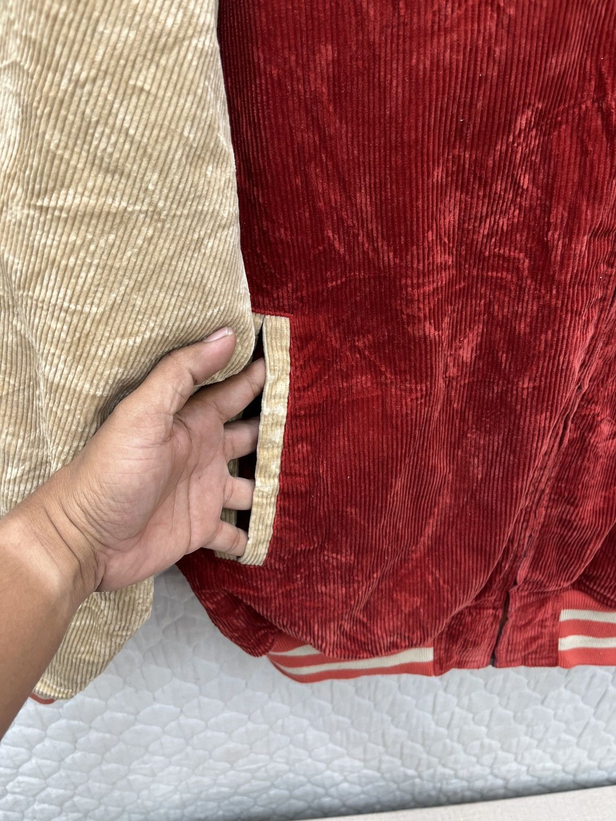PERSON'S 🔥🔥🔥ARCHIVE VTG PERSONS CORDUROY BOMBER JACKET Size US L / EU 52-54 / 3 - 13 Thumbnail