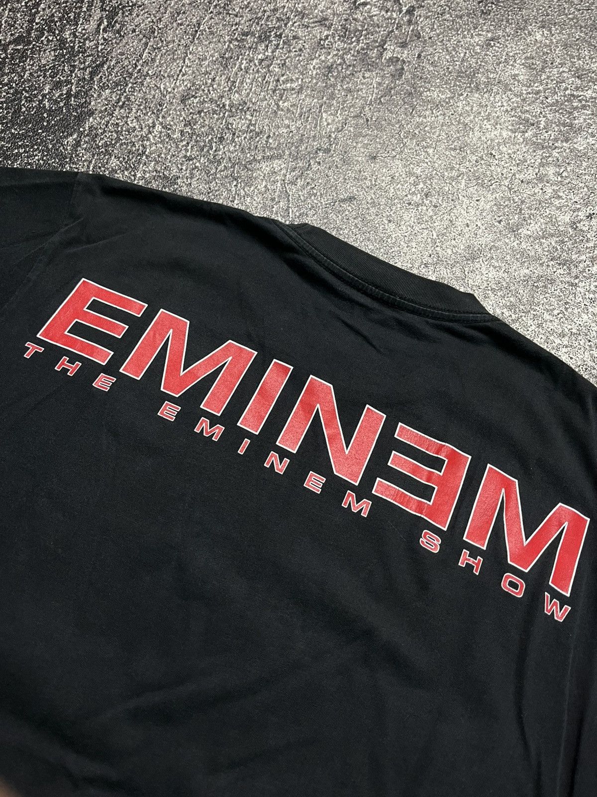 Eminem Vintage 90s The Eminem Show Black T-Shirts Size US M / EU 48-50 / 2 - 3 Thumbnail