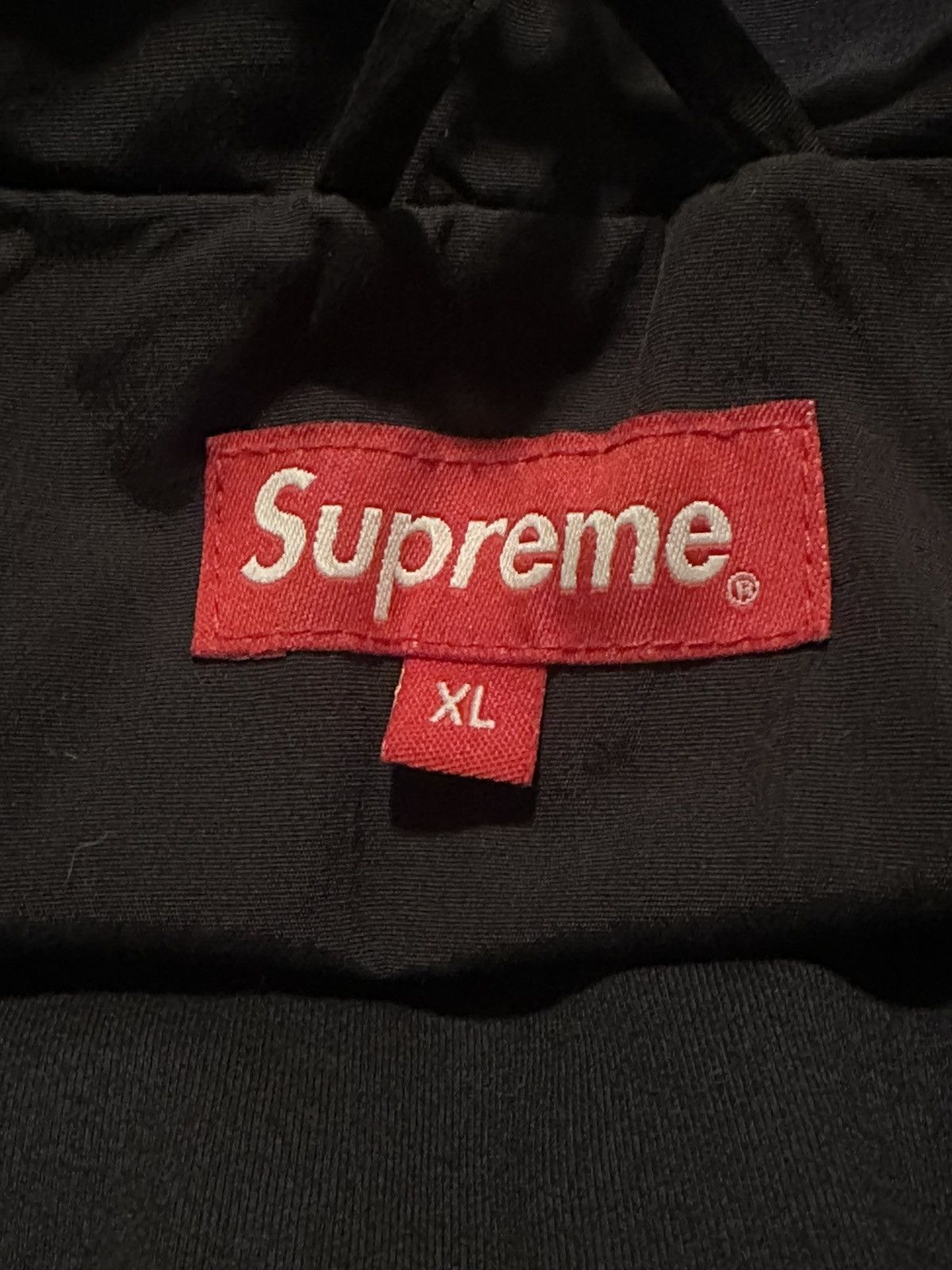 Supreme Black Side Logo Jacket (XL) Size US XL / EU 56 / 4 - 9 Thumbnail