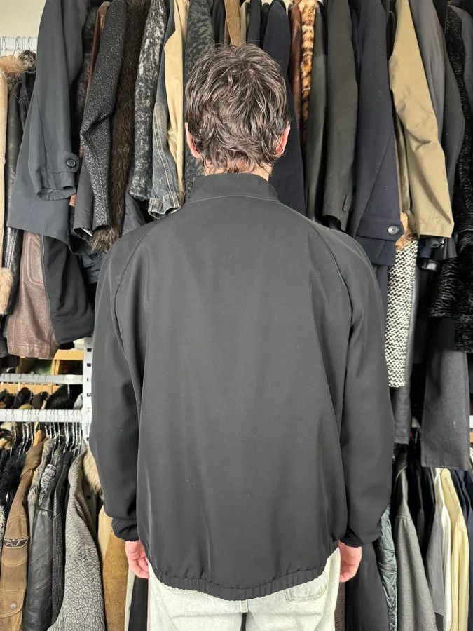 Emporio Armani SS2016 Emporio Armani Black Minimalist Biker Jacket Size US L / EU 52-54 / 3 - 3 Thumbnail