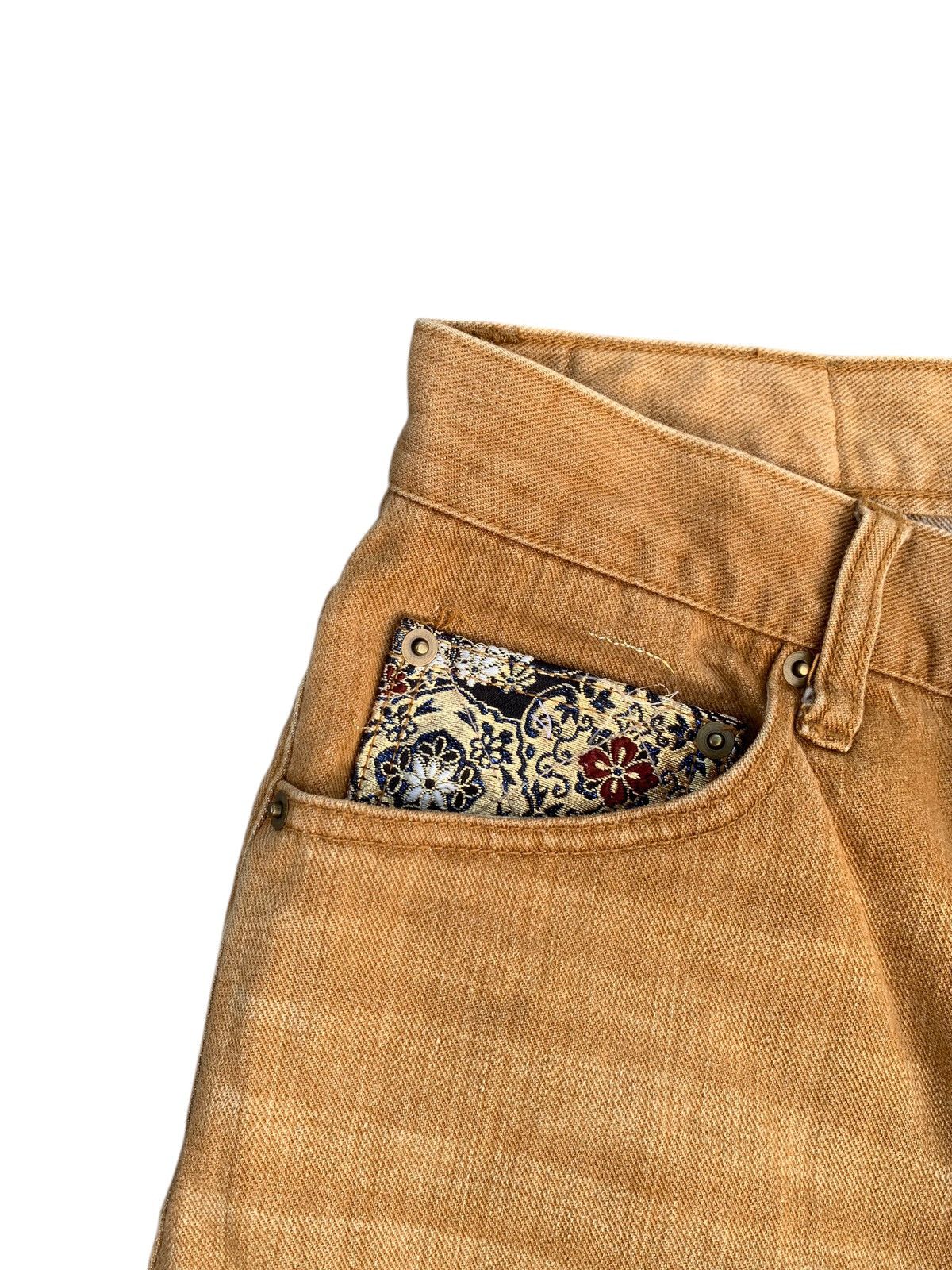 Kapital RARE💥KARAKURI DEVINE RETRIBUTION SUKAJAN JAPANESE DENIM Size US 32 / EU 48 - 15 Thumbnail