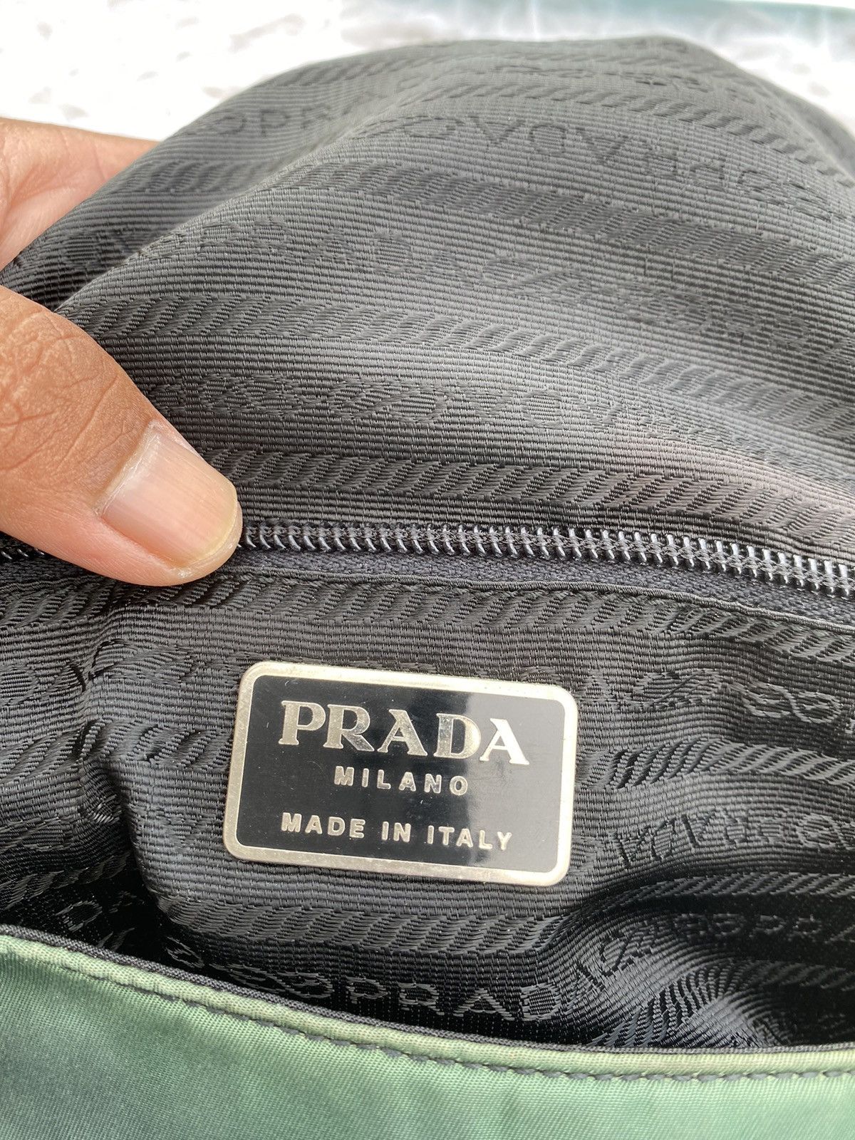 Prada Rare Vintage 1998 PRADA 100% Authentic Tote Bag Size ONE SIZE - 19 Thumbnail