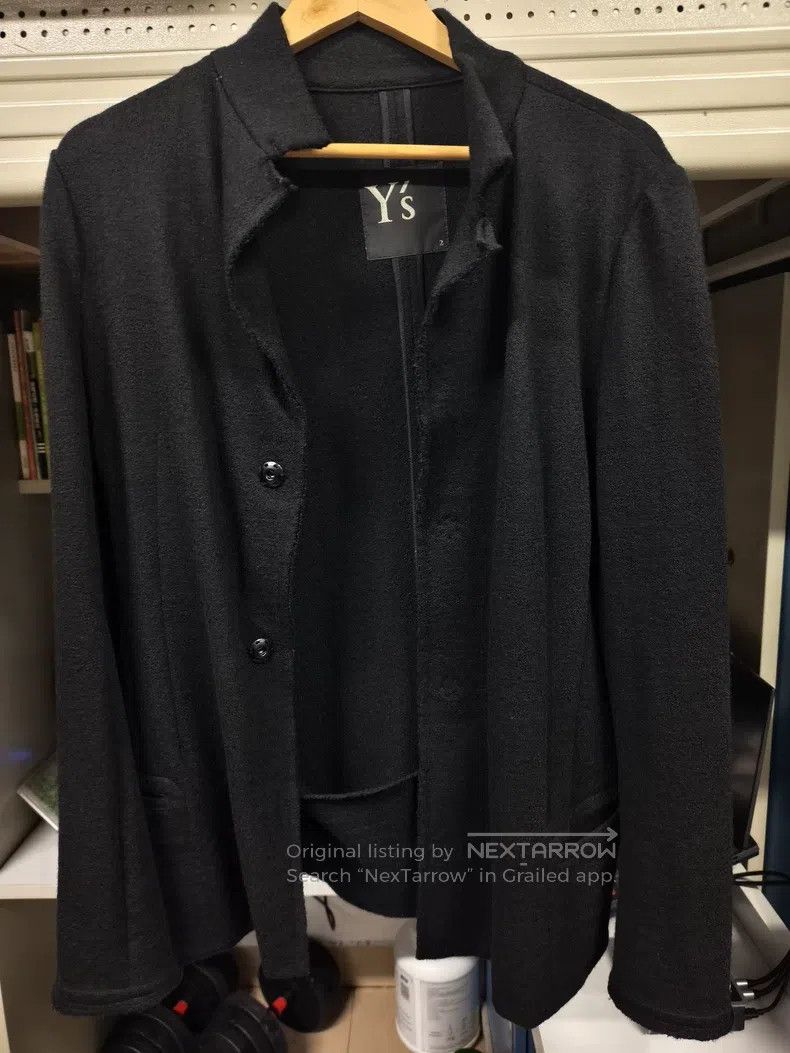 Yohji Yamamoto Yohji Yamamoto size 2 Straight Wool blazer Size 36R - 1 Thumbnail