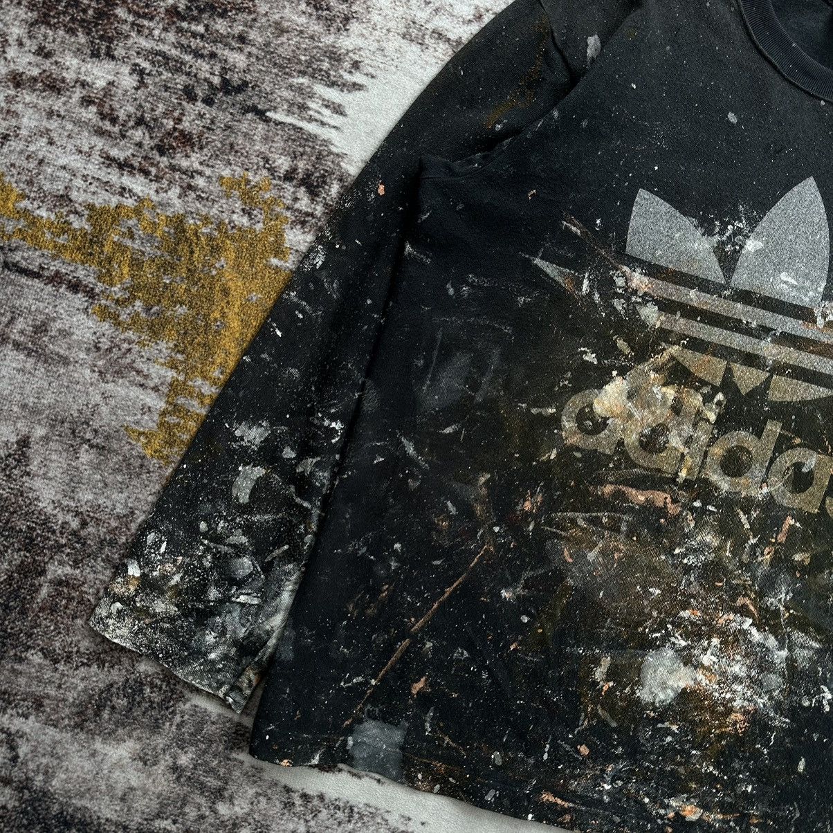 Vintage VINTAGE ADIDAS DESCENTE PAINT CUSTOMADE TREFOIL Size US L / EU 52-54 / 3 - 7 Thumbnail