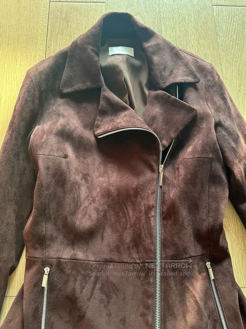 The Row The Row Suede biker jacket Size S / US 4 / IT 40 - 2 Thumbnail