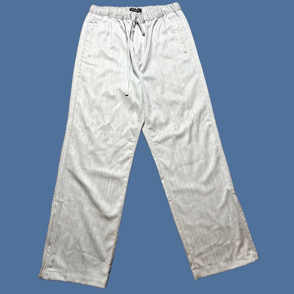 Sean John VINTAGE Sean John Trouser Pants Wool 30X31 Mens Gray 80s 90s Ankle Zip Comfort Waist Pockets Straight Front Dress Duty Wool Blend Size US 30 / EU 46 - 1 Thumbnail