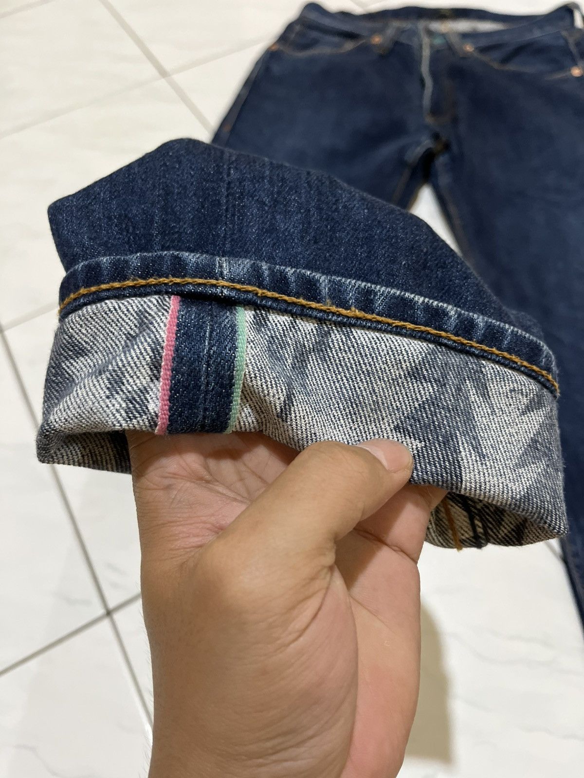 Paul Smith 🔥 Paul Smith R.Newbold Selvedge Denim Pants Size US 29 - 14 Thumbnail