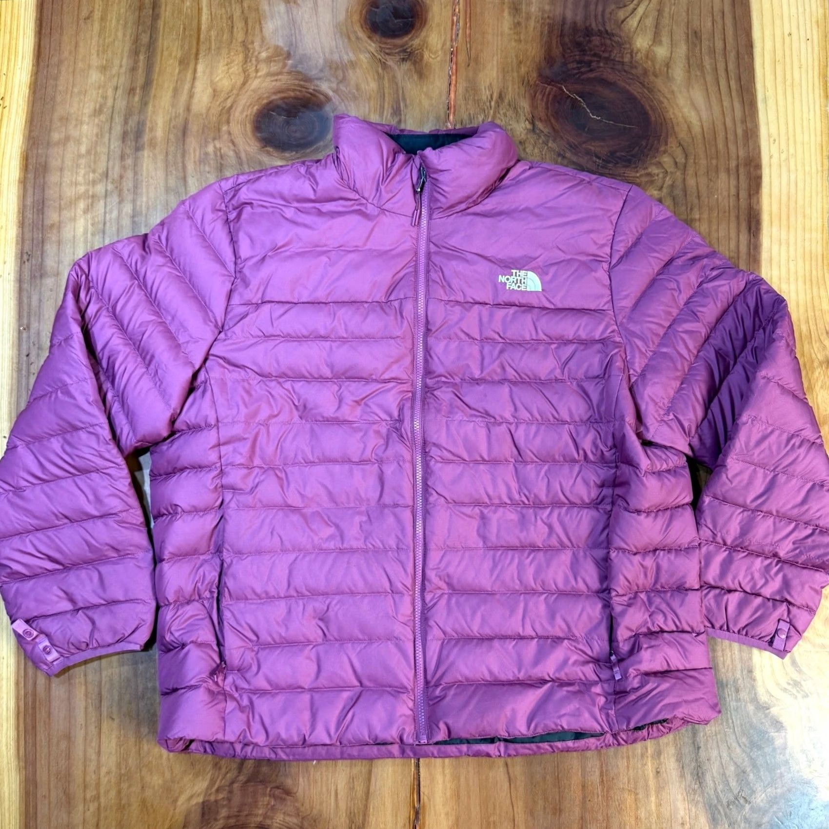 The North Face The North Face Jacket 600 Down Men's XXL Puffer Coat Full Zip Pink II22 Size US XXL / EU 58 / 5 - 2 Thumbnail