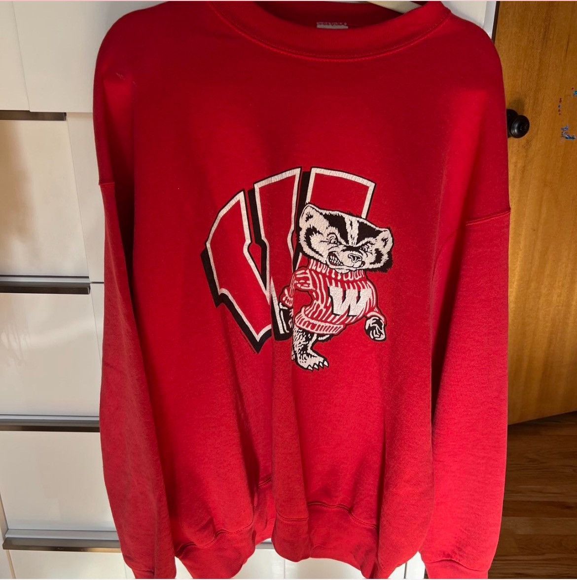 Vintage Vintage Wisconsin Badgers Sweatshirt Size US XXL / EU 58 / 5 - 2 Thumbnail