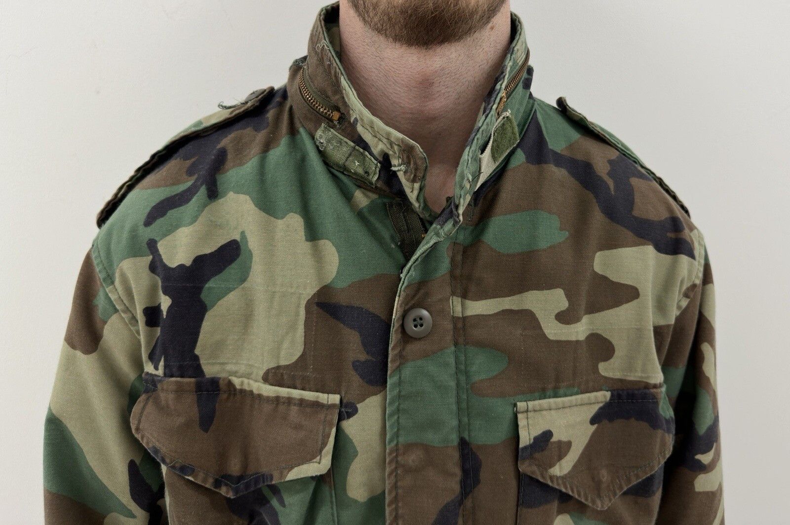 Vintage VINTAGE 1980s 80s M65 JACKET ARMY MILITARIA CONCORD USA Size US XL / EU 56 / 4 - 2 Thumbnail